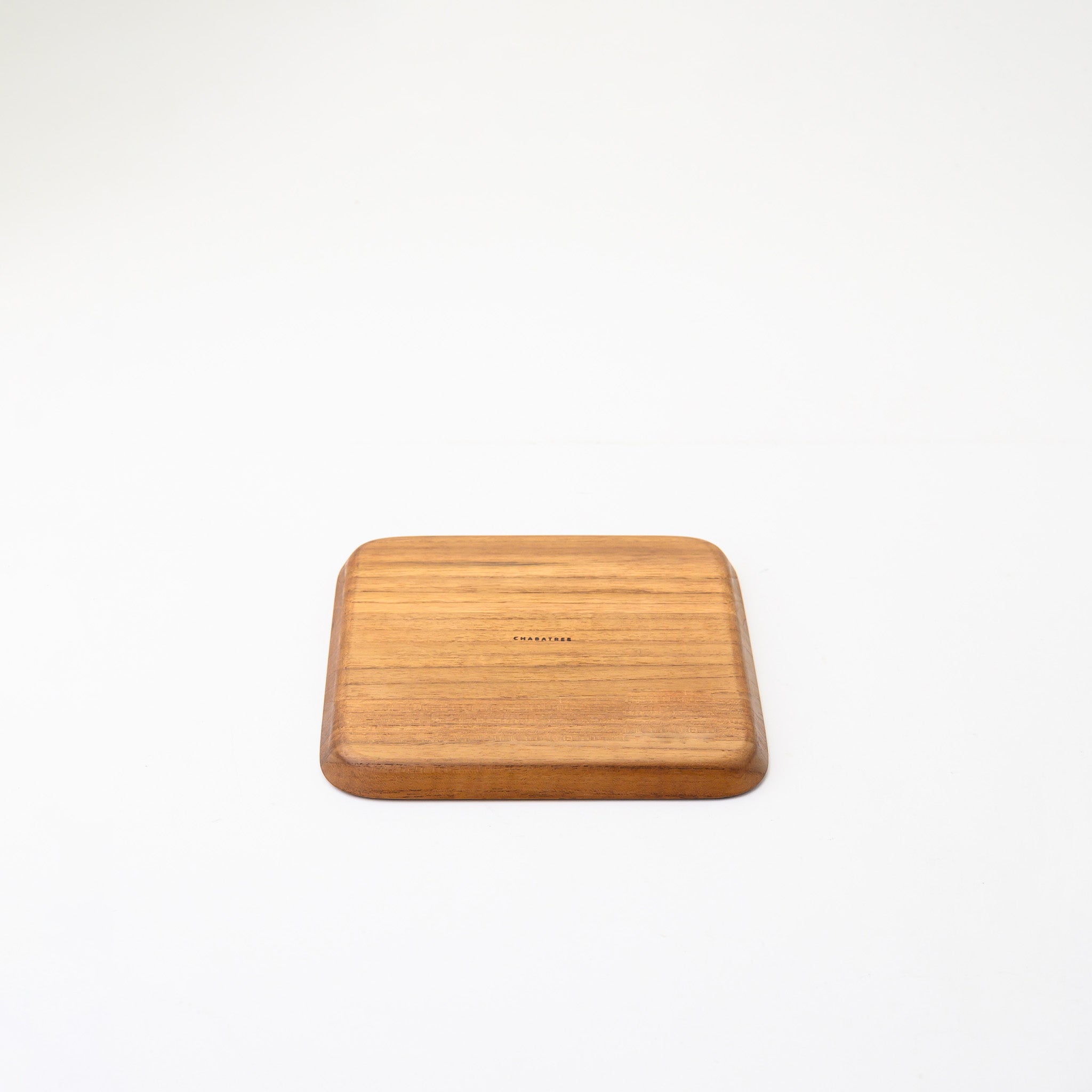 BLANCHE SQUARE TRAY S 20 x 20 CM. (TEAK)
