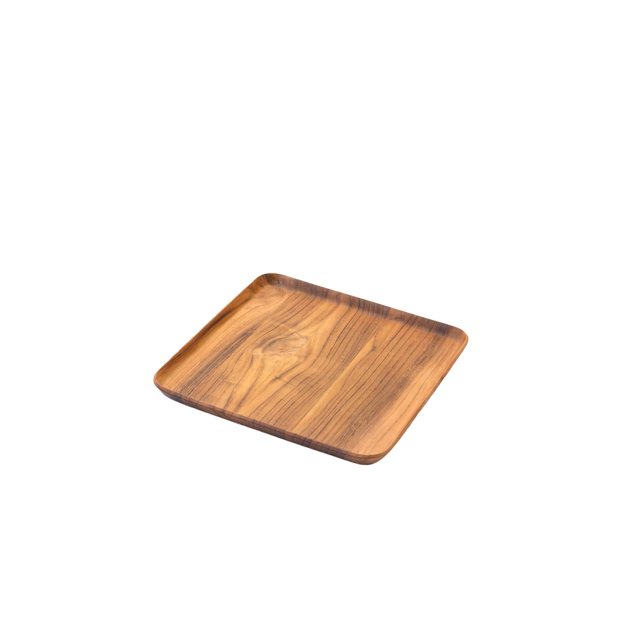 BLANCHE SQUARE TRAY 23 x 23 CM. (TEAK)