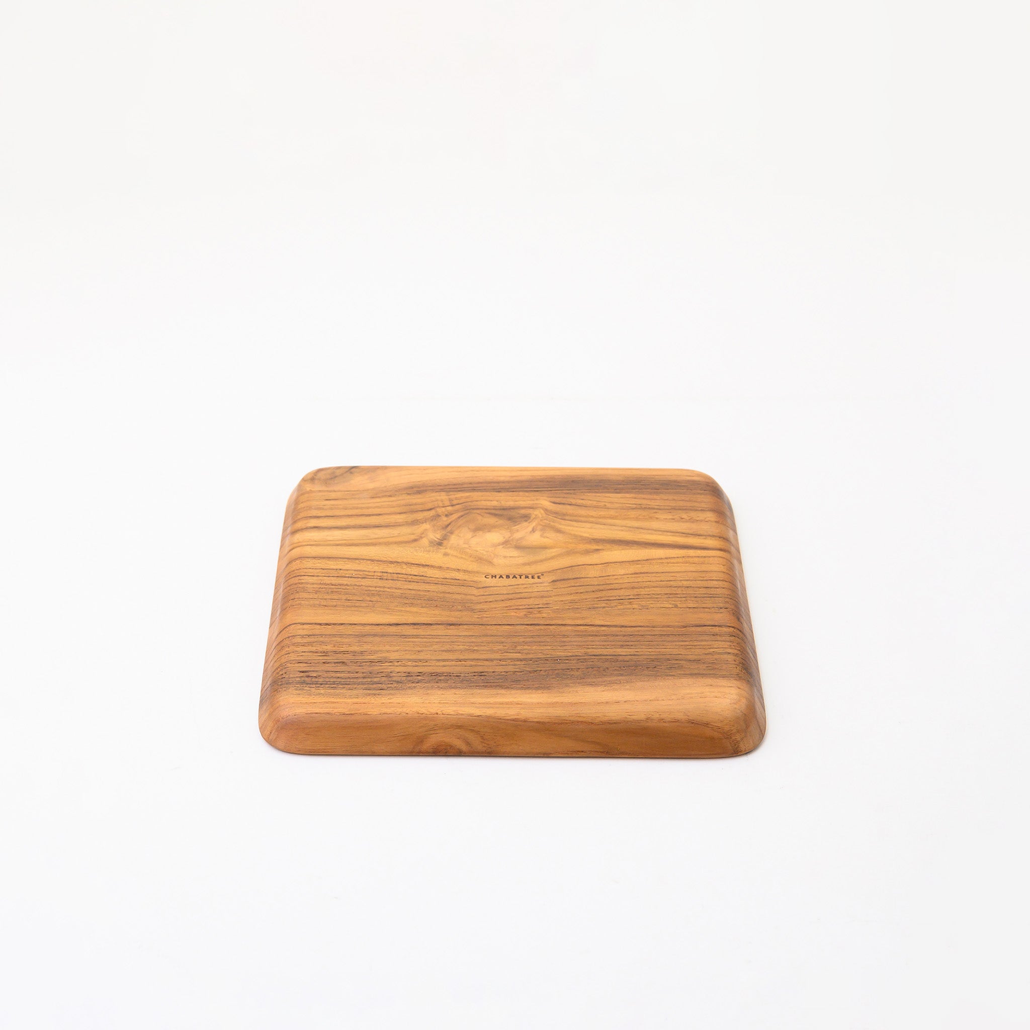 BLANCHE SQUARE TRAY 23 x 23 CM. (TEAK)