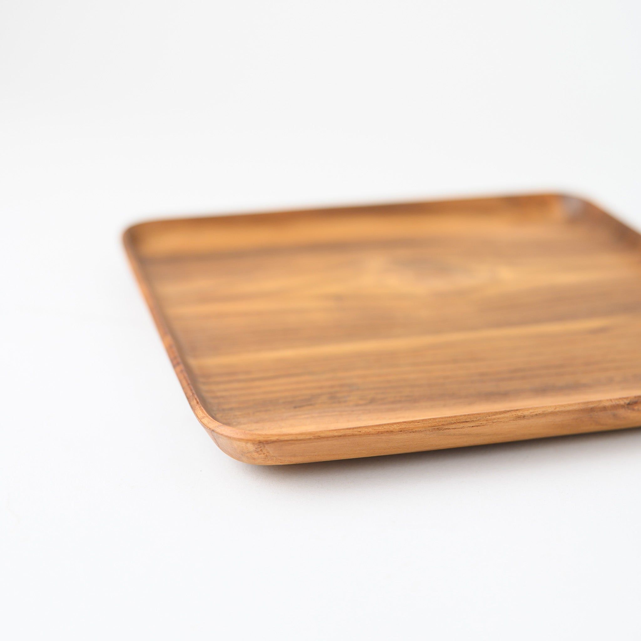 BLANCHE SQUARE TRAY 23 x 23 CM. (TEAK)