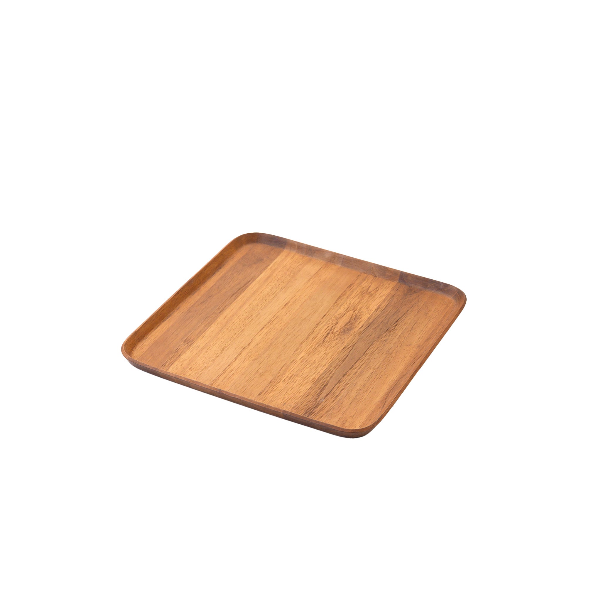 BLANCHE SQUARE TRAY 26 x 26 CM. (TEAK)