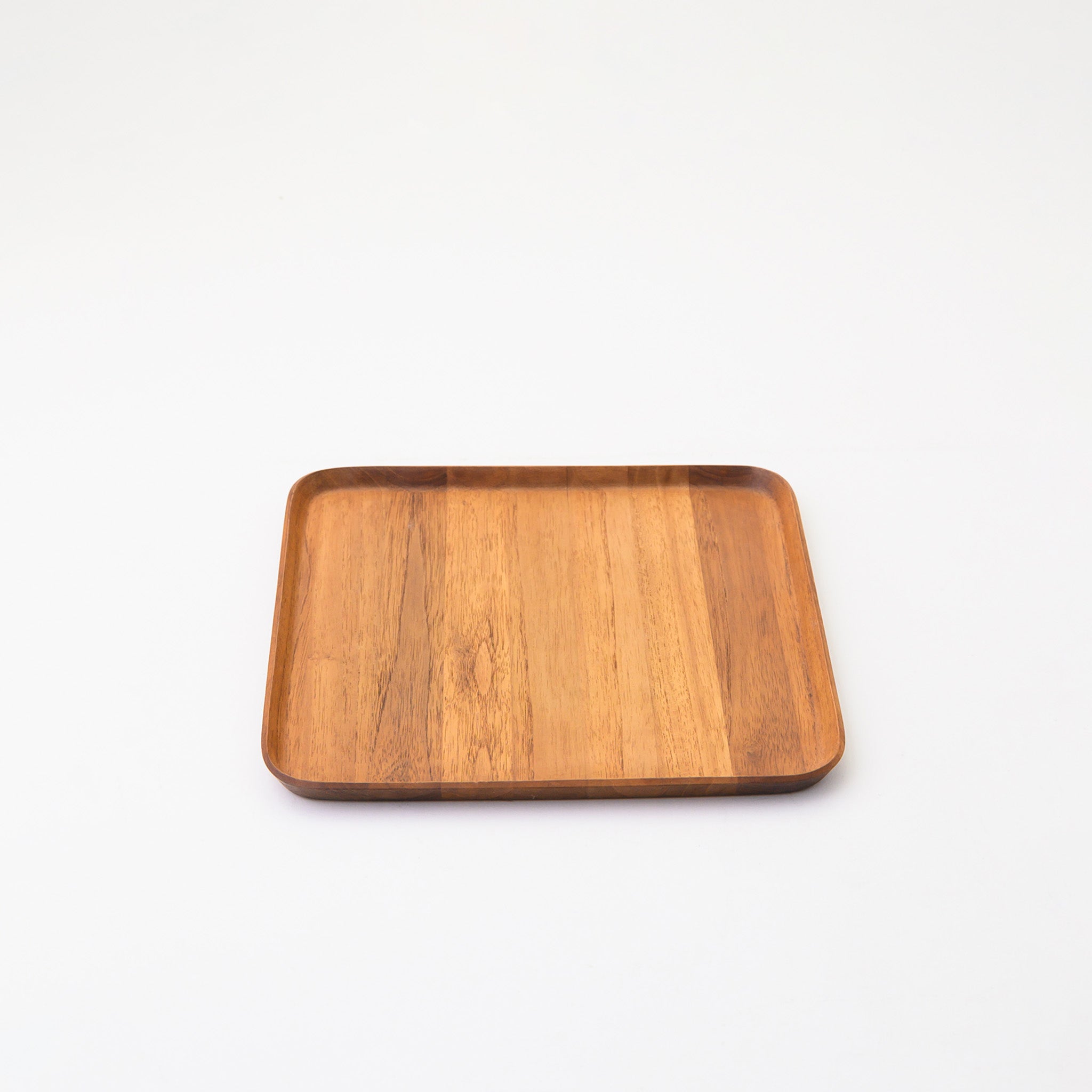 BLANCHE SQUARE TRAY 26 x 26 CM. (TEAK)