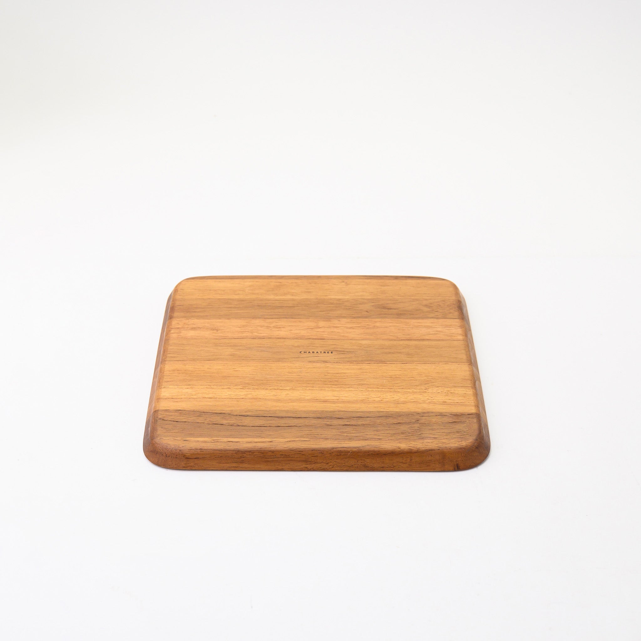 BLANCHE SQUARE TRAY 26 x 26 CM. (TEAK)
