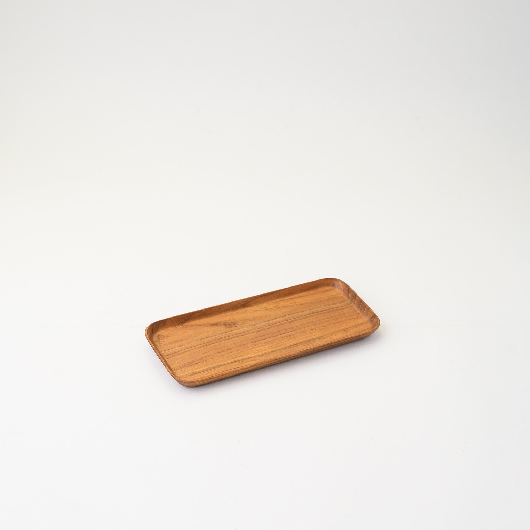 BLANCHE LONG TRAY 11 X 24 CM. (TEAK)