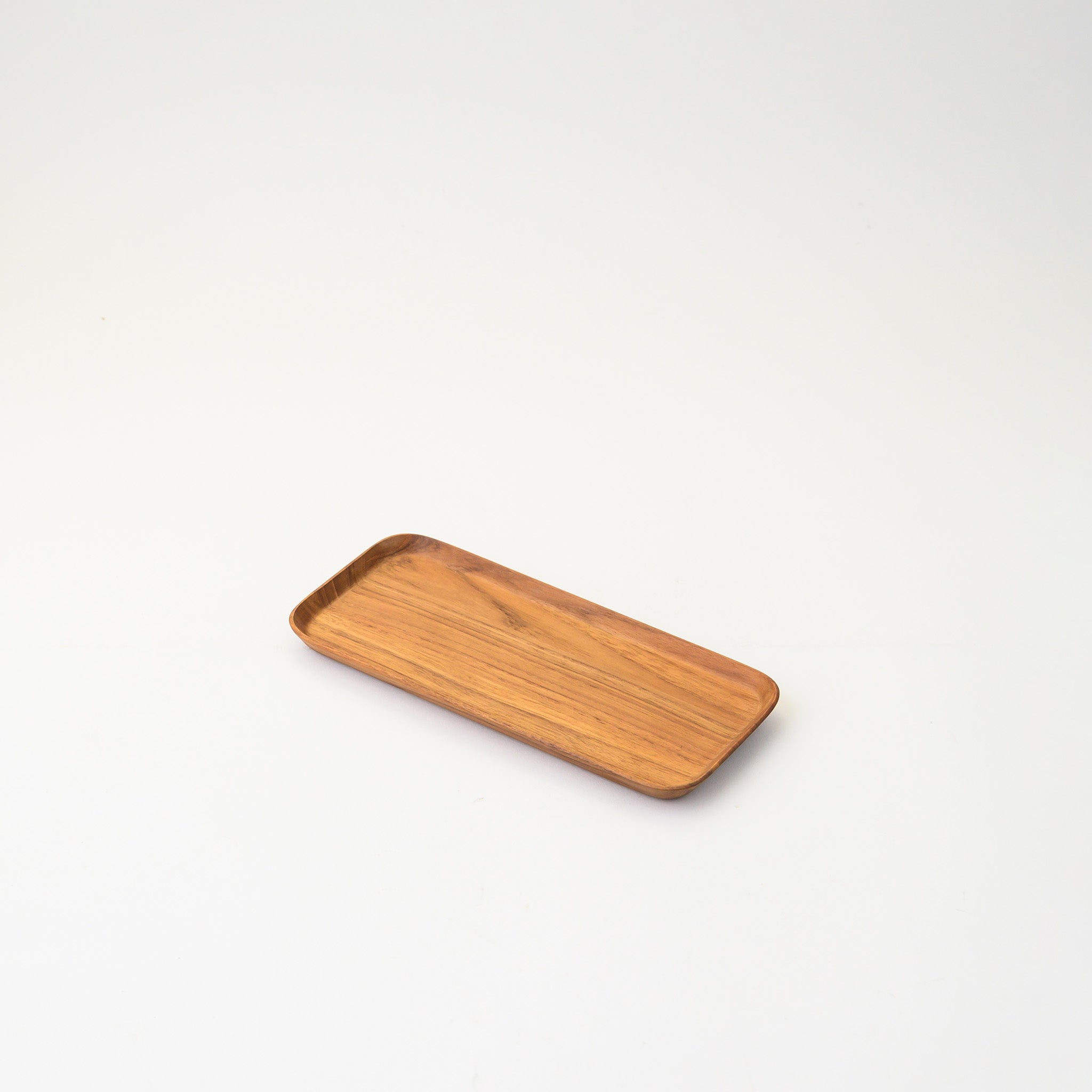 BLANCHE LONG TRAY 11 X 24 CM. (TEAK)