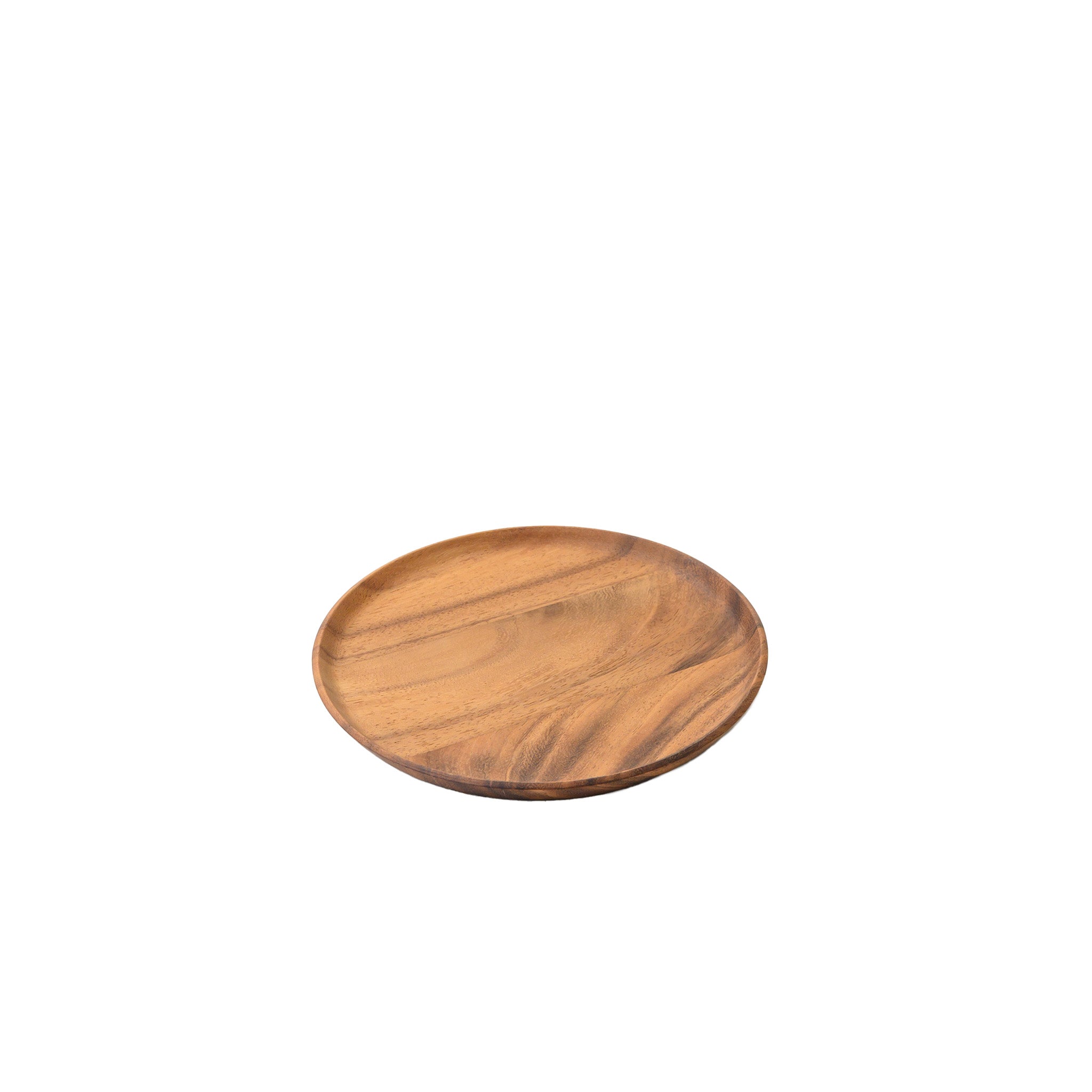 BLANCHE ROUND TRAY 20 CM. (ACACIA)