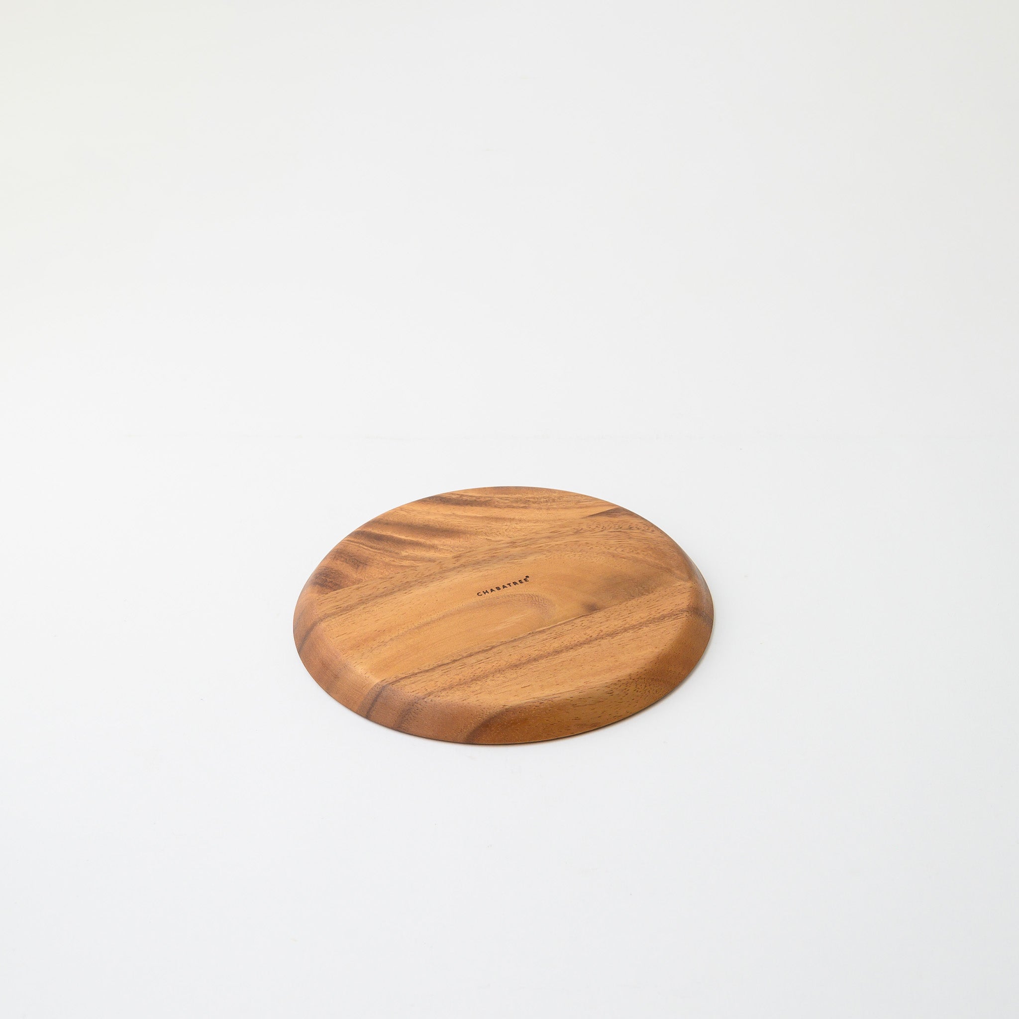 BLANCHE ROUND TRAY 20 CM. (ACACIA)