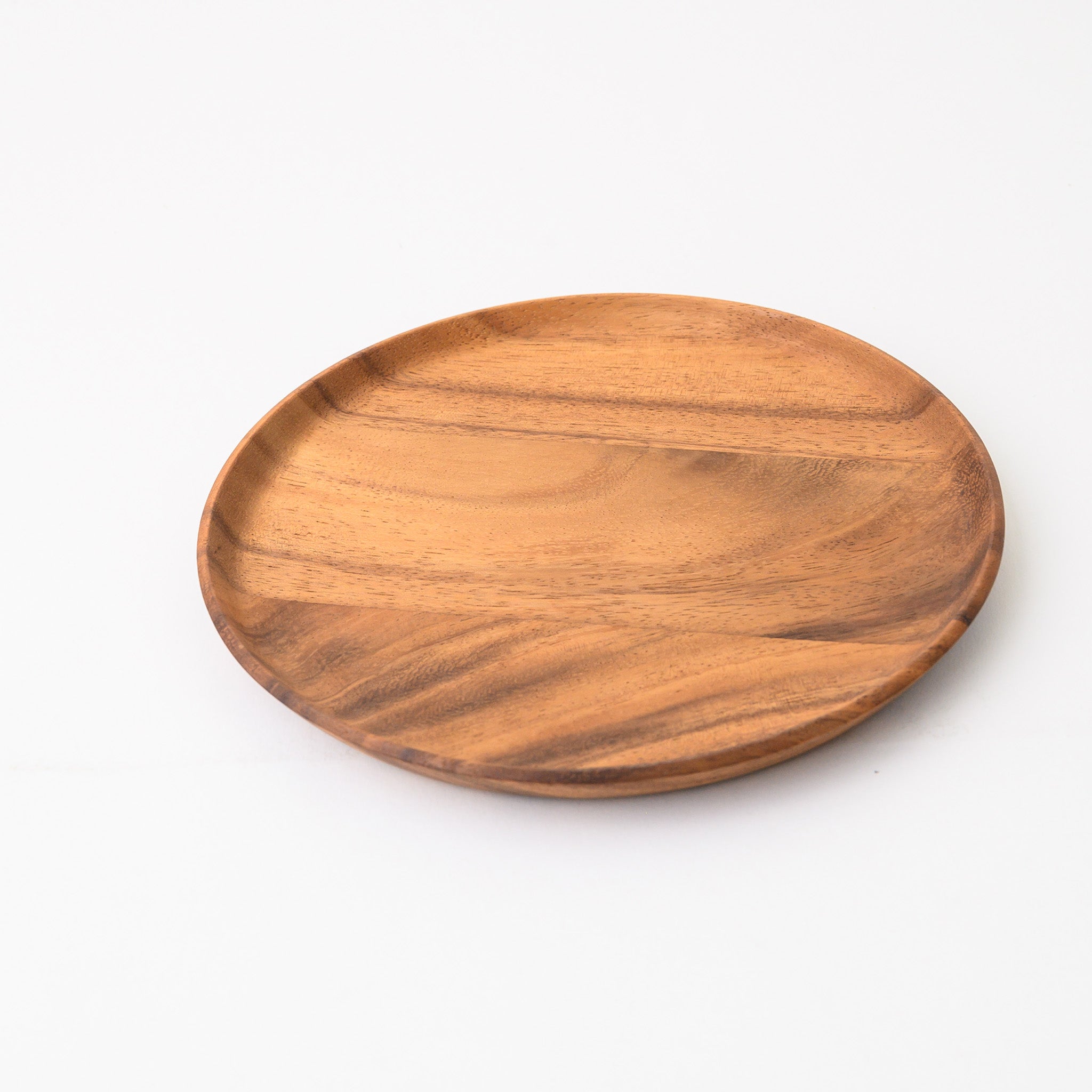 BLANCHE ROUND TRAY 20 CM. (ACACIA)