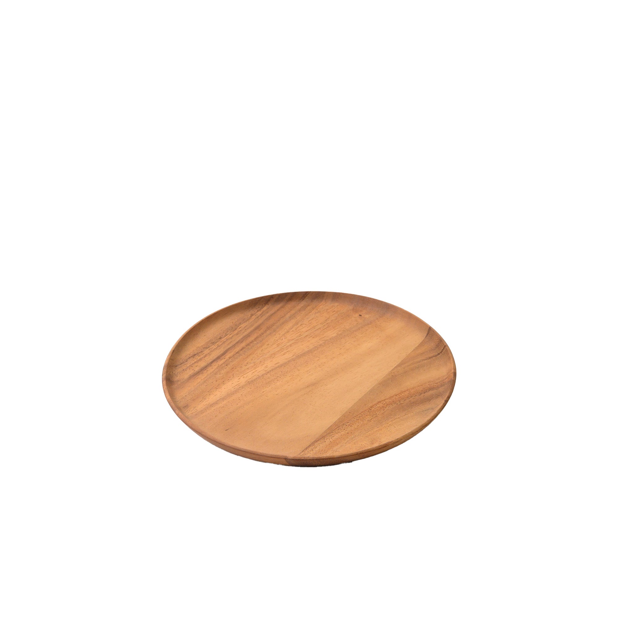 BLANCHE ROUND TRAY 23 CM. (ACACIA)