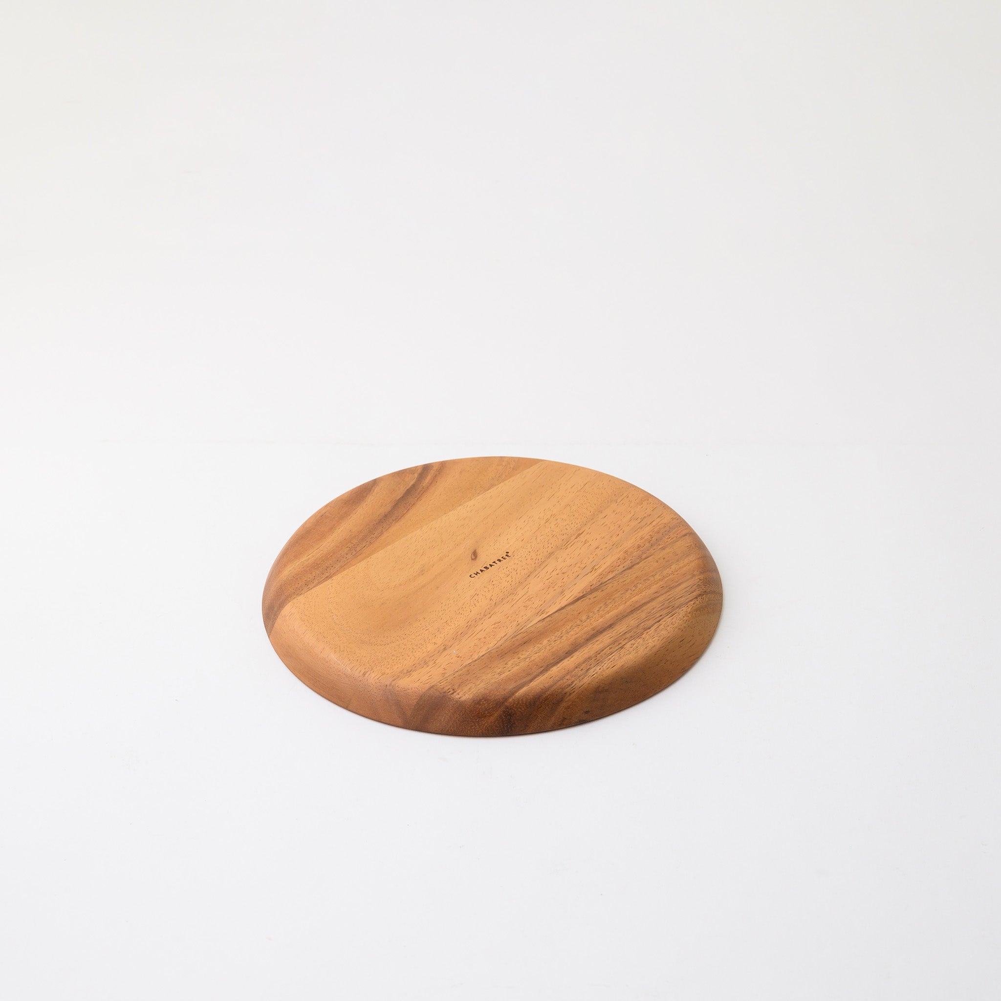 BLANCHE ROUND TRAY 23 CM. (ACACIA)