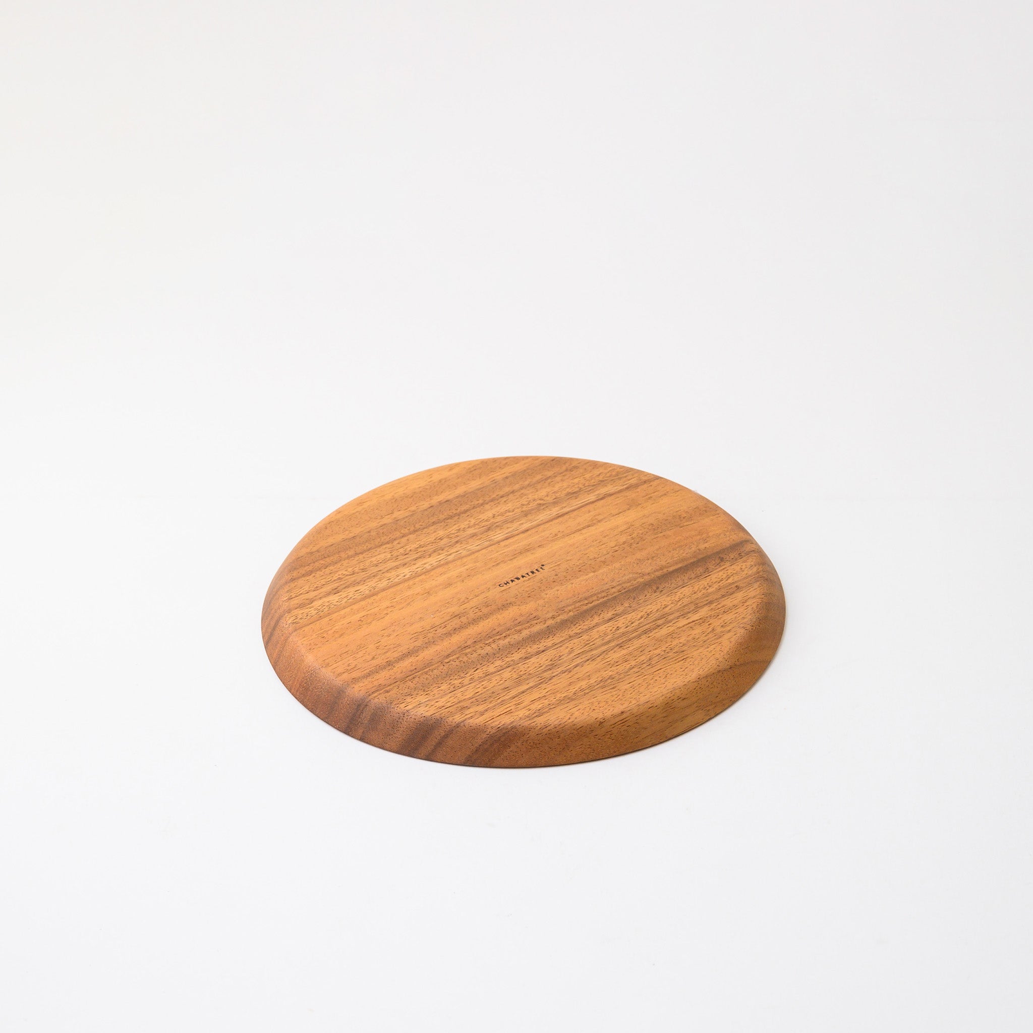 BLANCHE ROUND TRAY 26 CM. (ACACIA)
