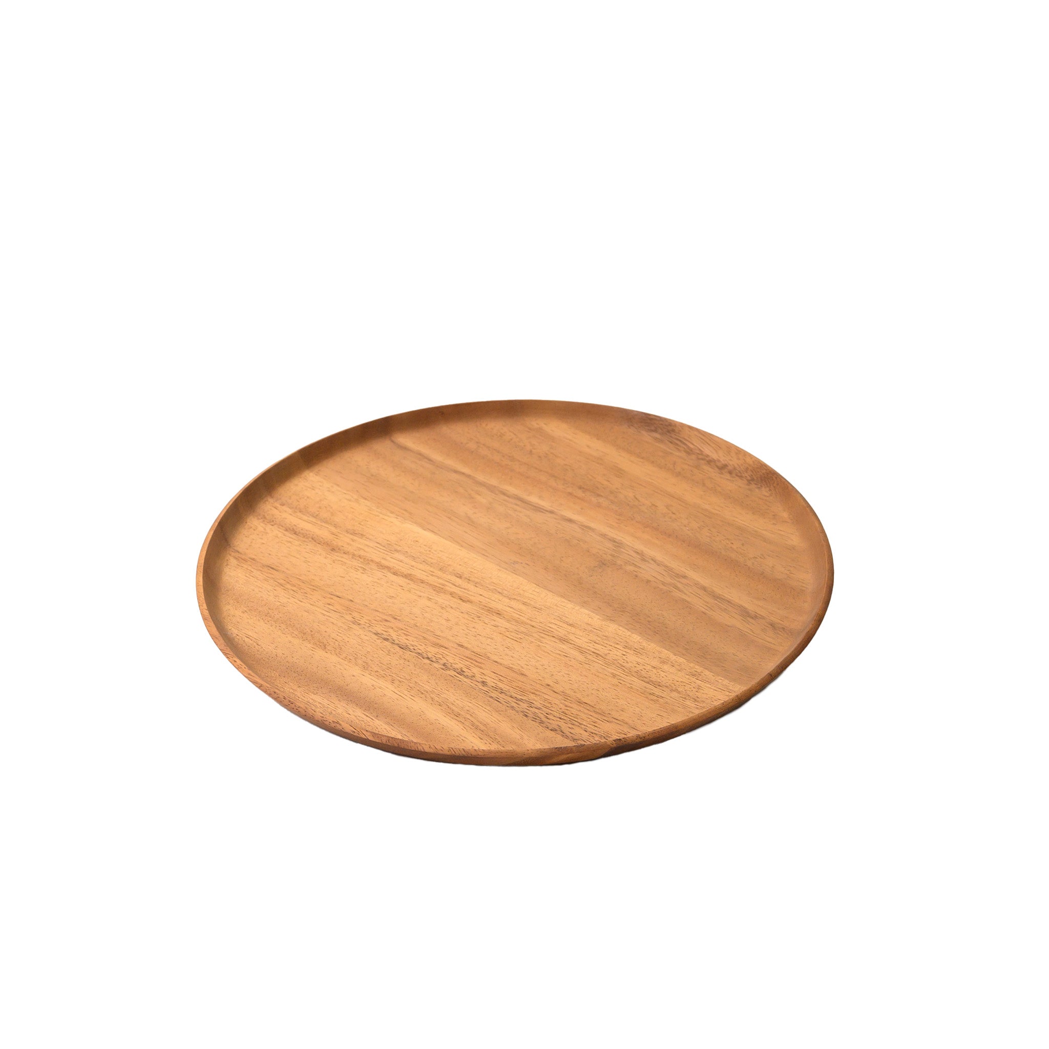 BLANCHE ROUND TRAY 30 CM. (ACACIA)