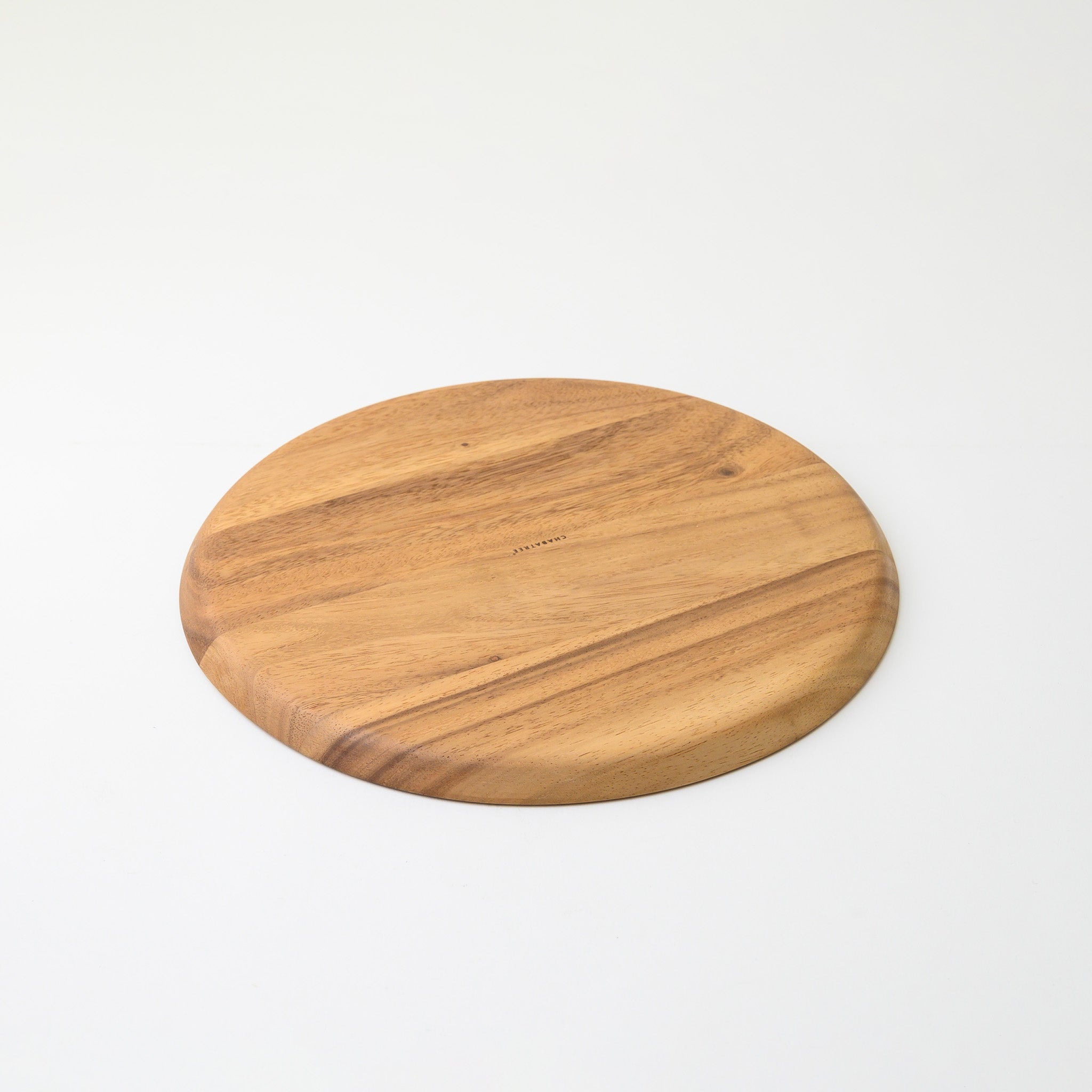 BLANCHE ROUND TRAY 33 CM. (ACACIA)