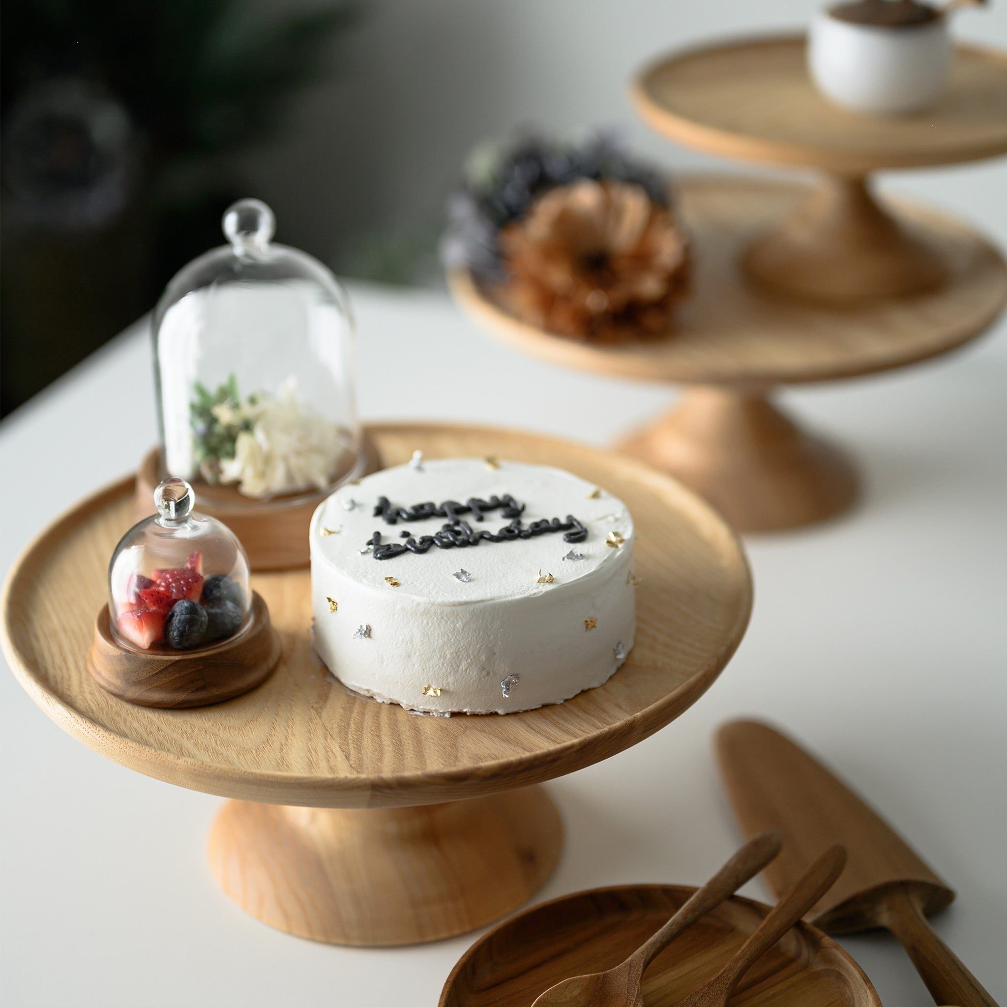 SCALA CAKE STAND 28 CM.