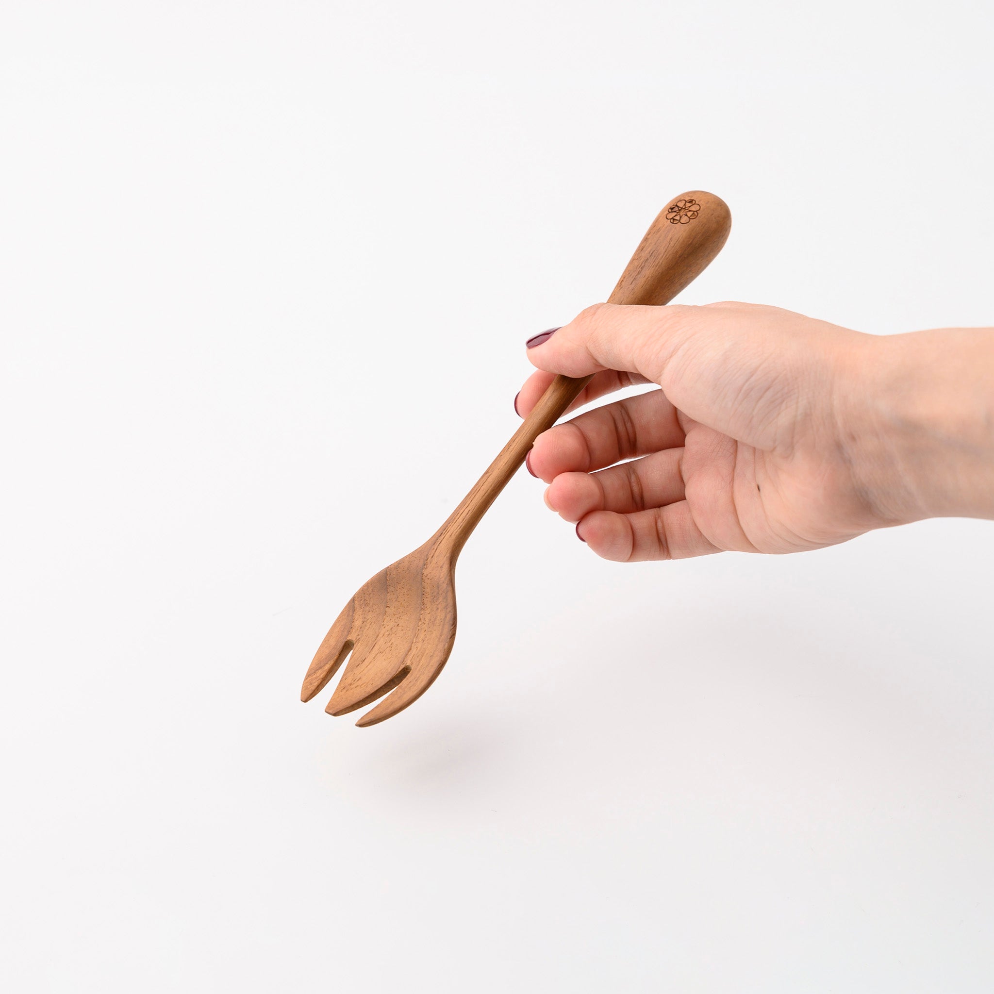 MOROCCO SALAD FORK (TEAK)