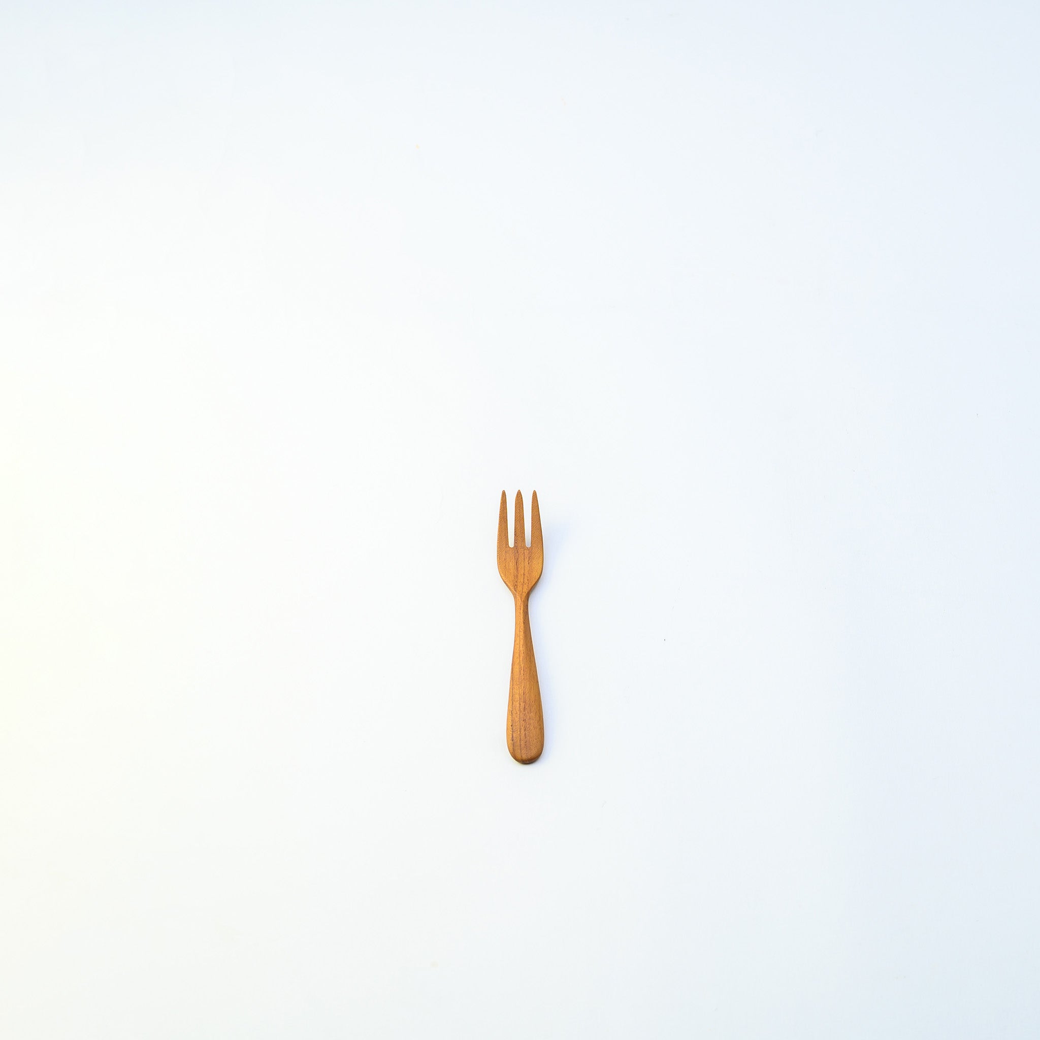 MANON DESSERT FORK (TEAK)