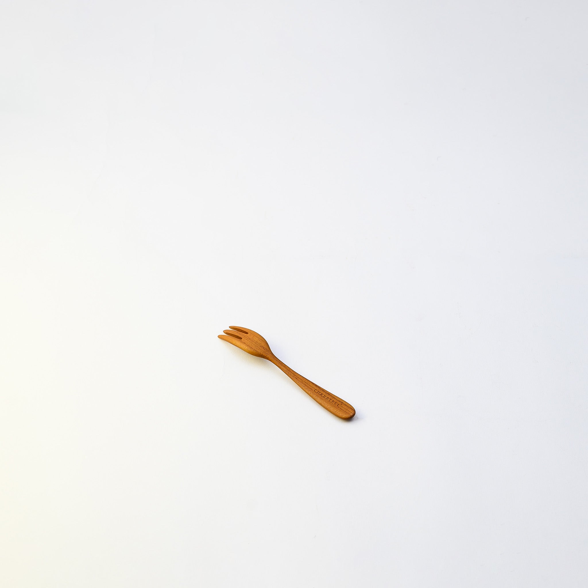 MANON DESSERT FORK (TEAK)