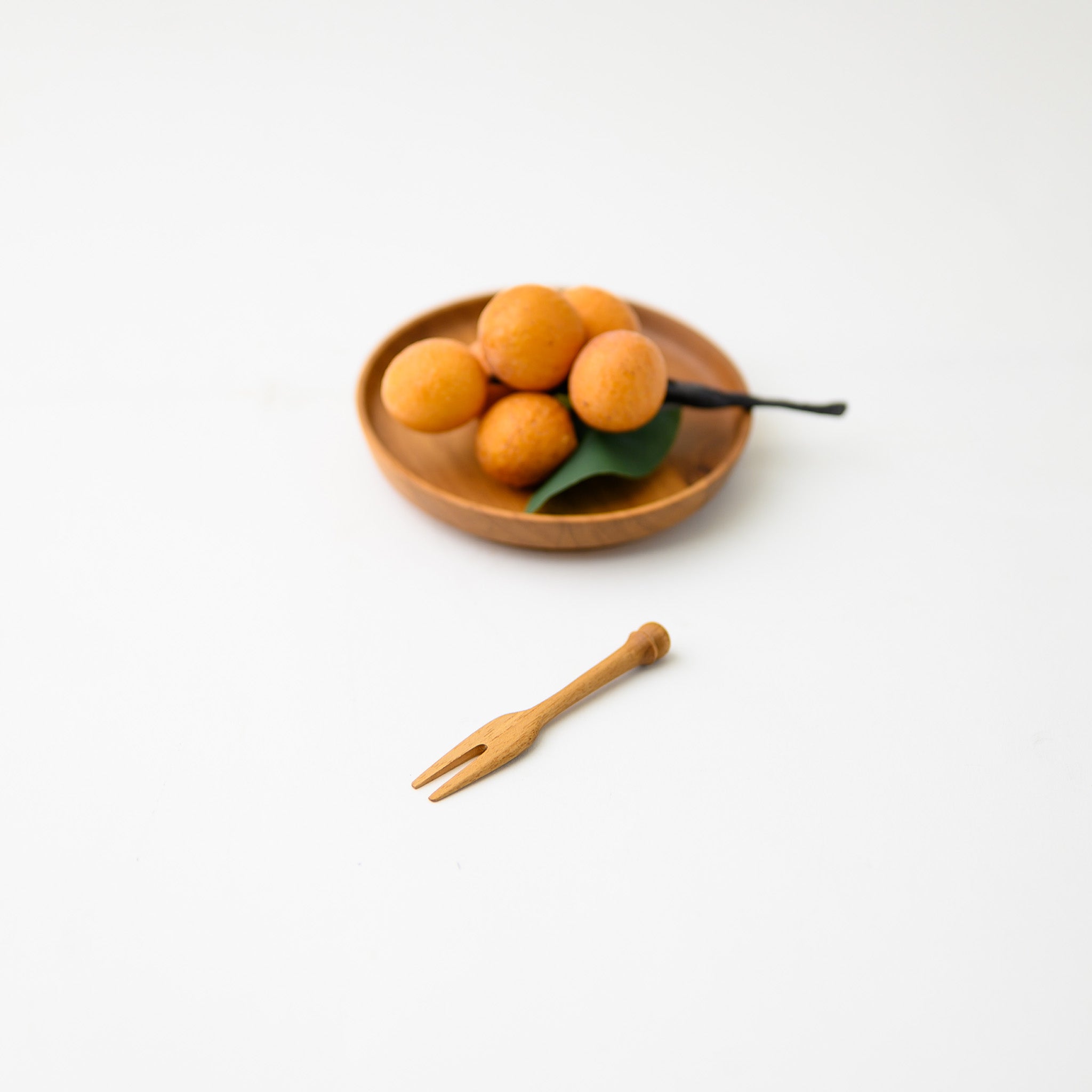 SCALA FRUIT FORK (TEAK)