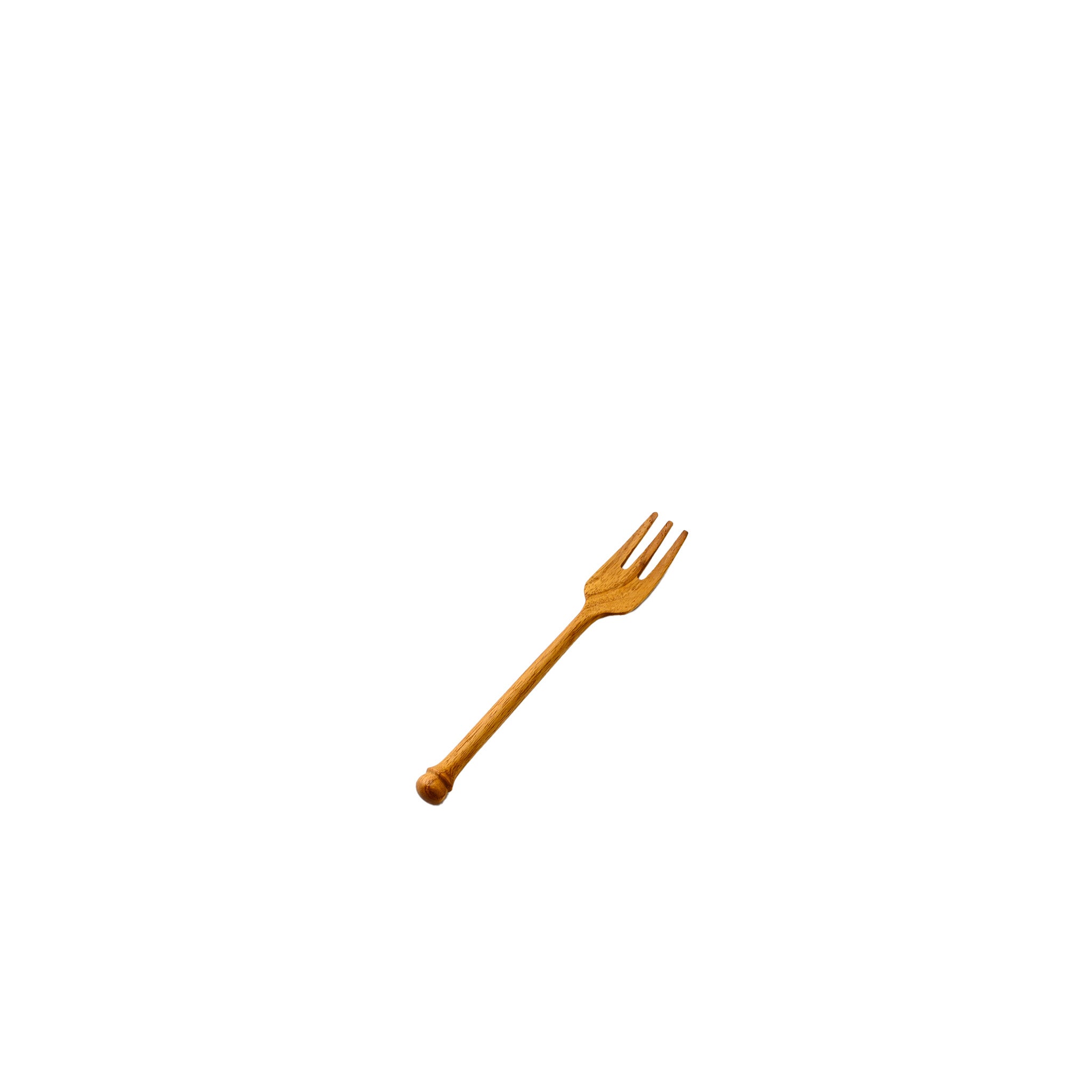 SCALA DESSERT FORK (TEAK)