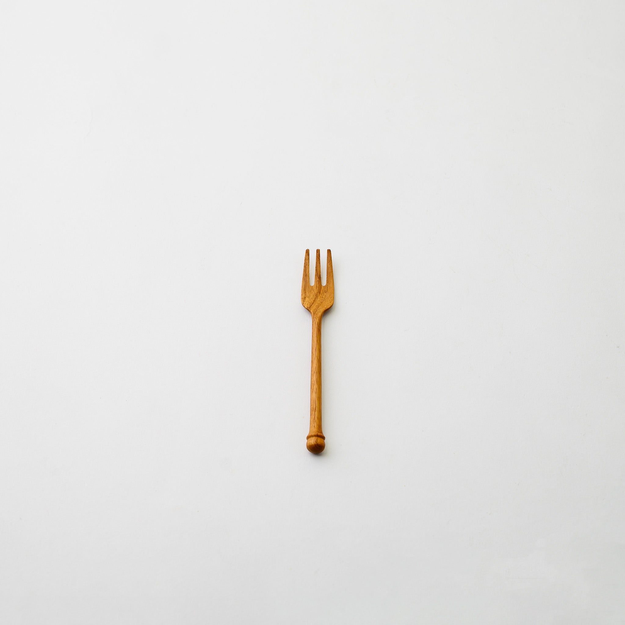 SCALA DESSERT FORK (TEAK)