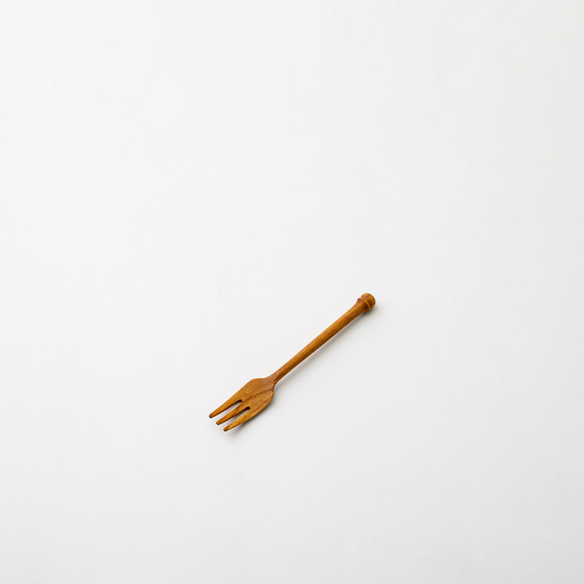 SCALA DESSERT FORK (TEAK)