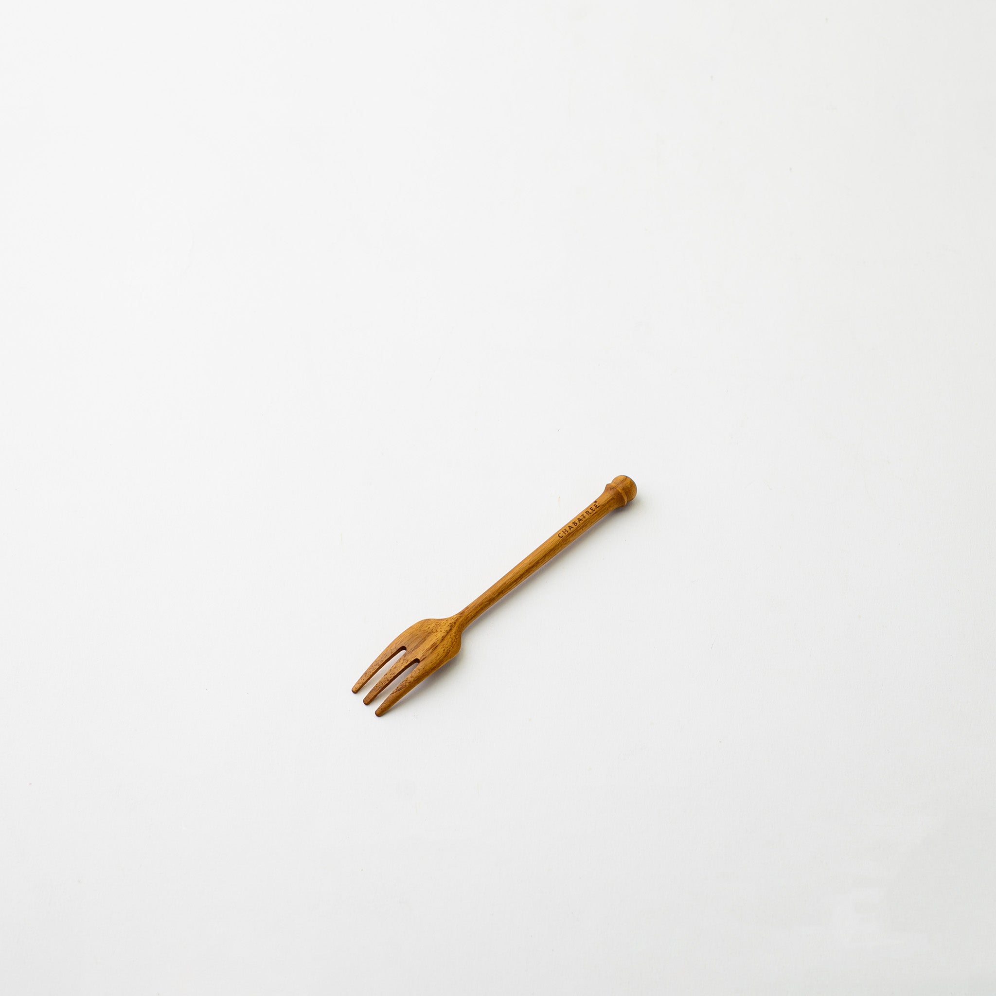 SCALA DESSERT FORK (TEAK)