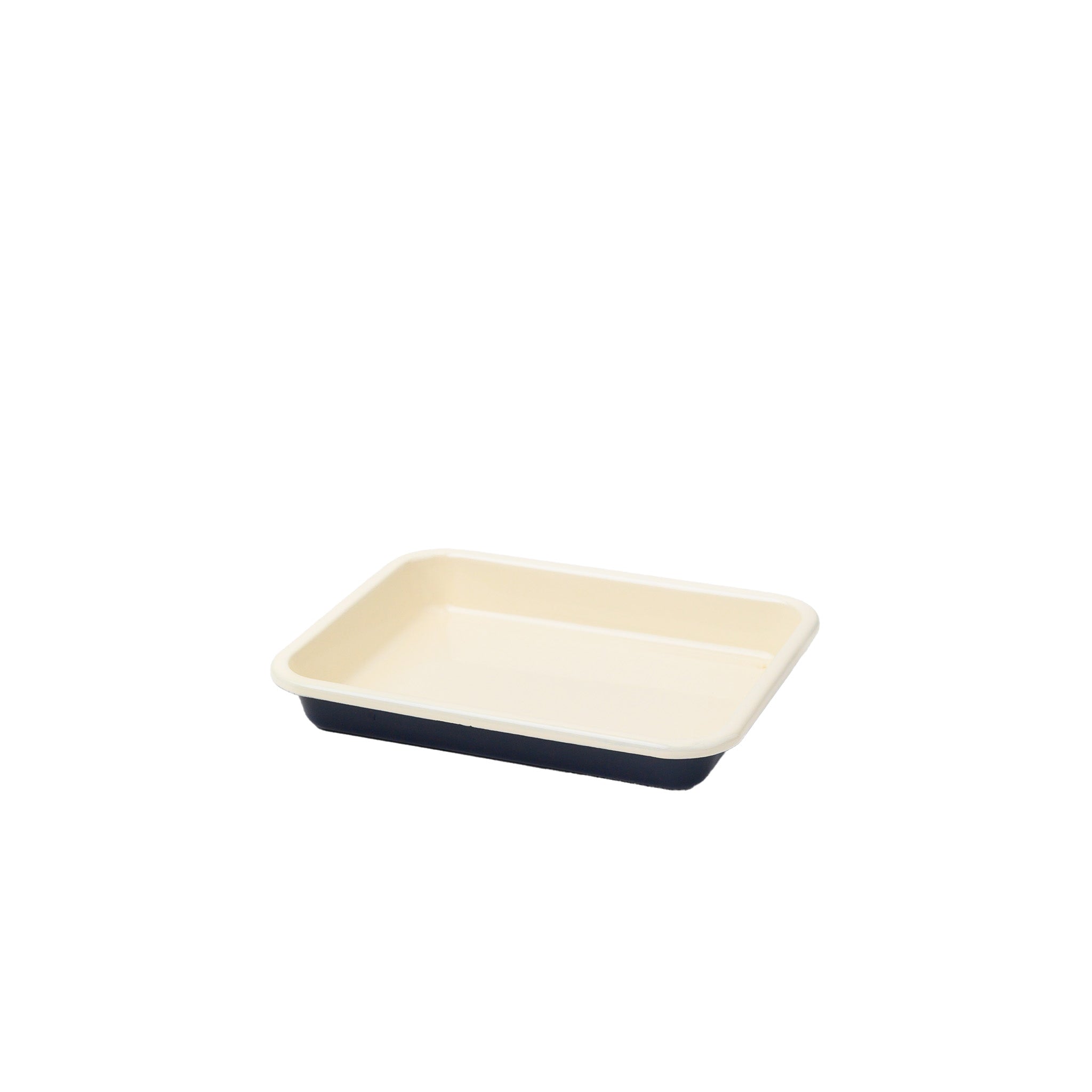 ENAMEL BAKING TRAY MID – BLUE SIZE S