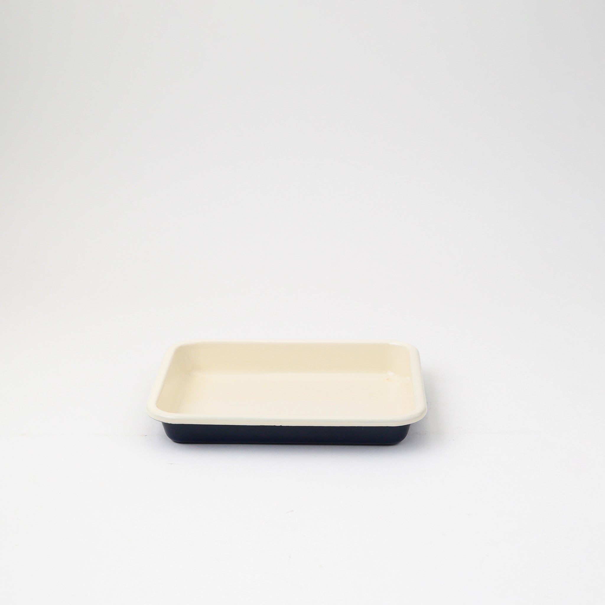 ENAMEL BAKING TRAY MID – BLUE SIZE S