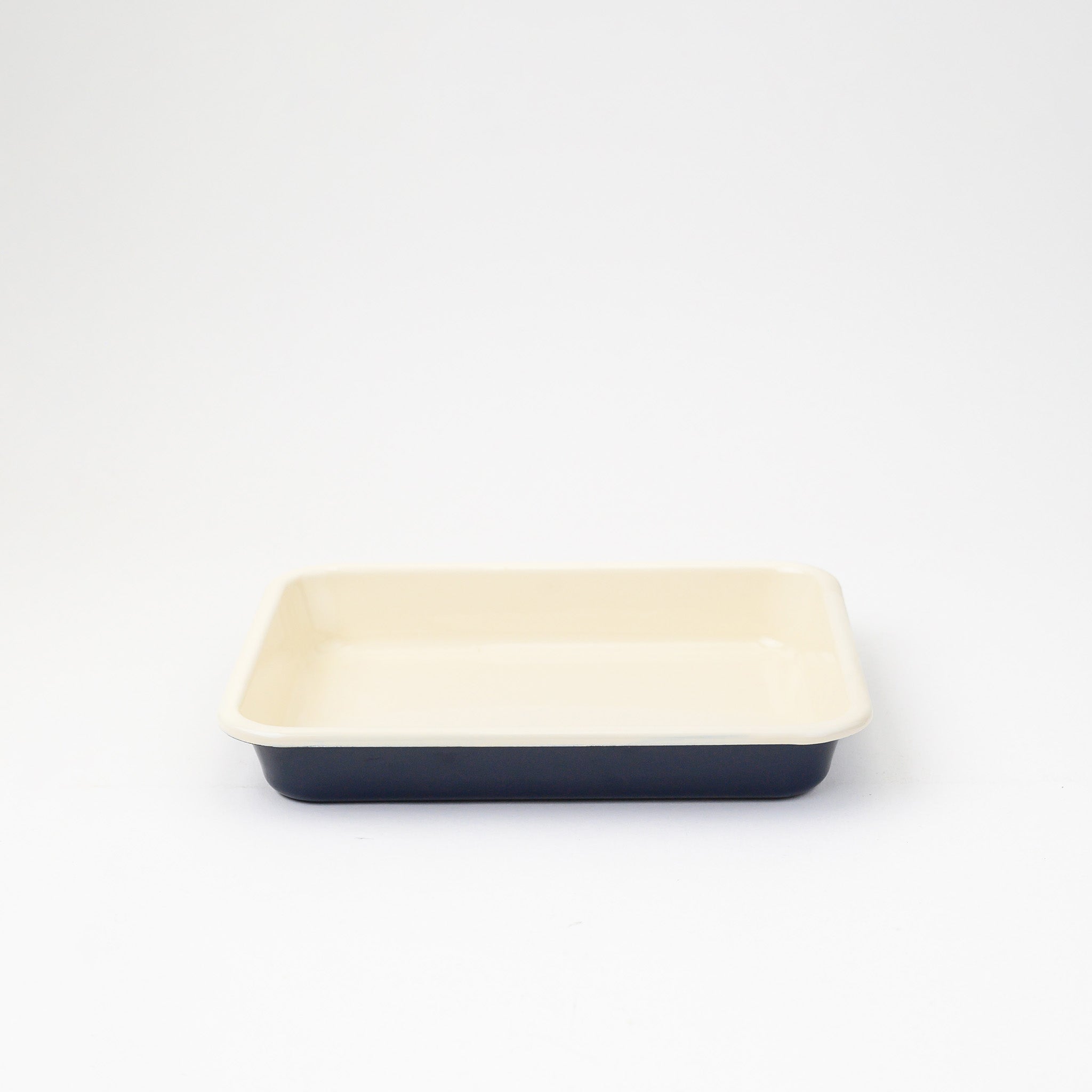 ENAMEL BAKING TRAY MID – BLUE SIZE L