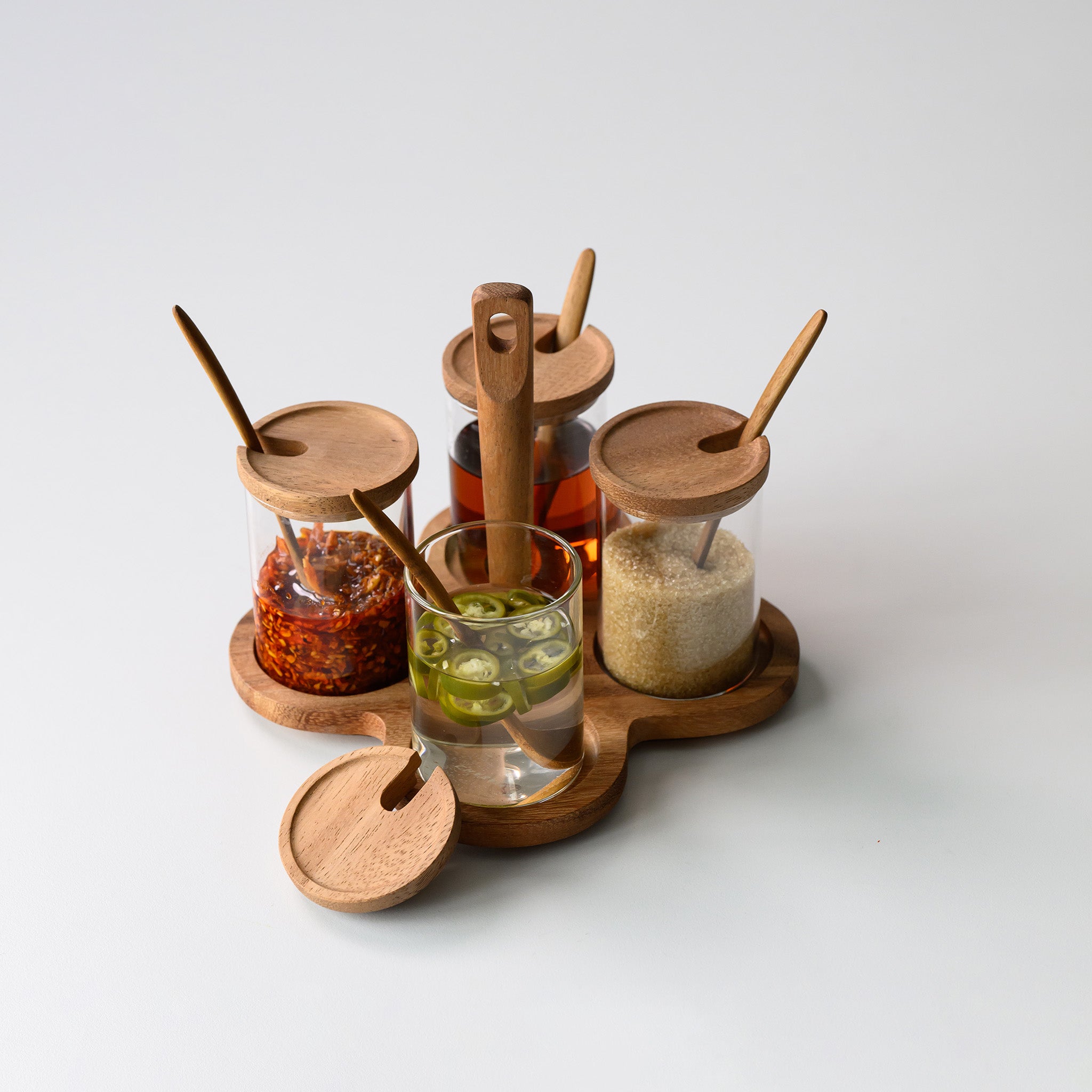 CYNOSURE CONDIMENT SET (SET OF 4)