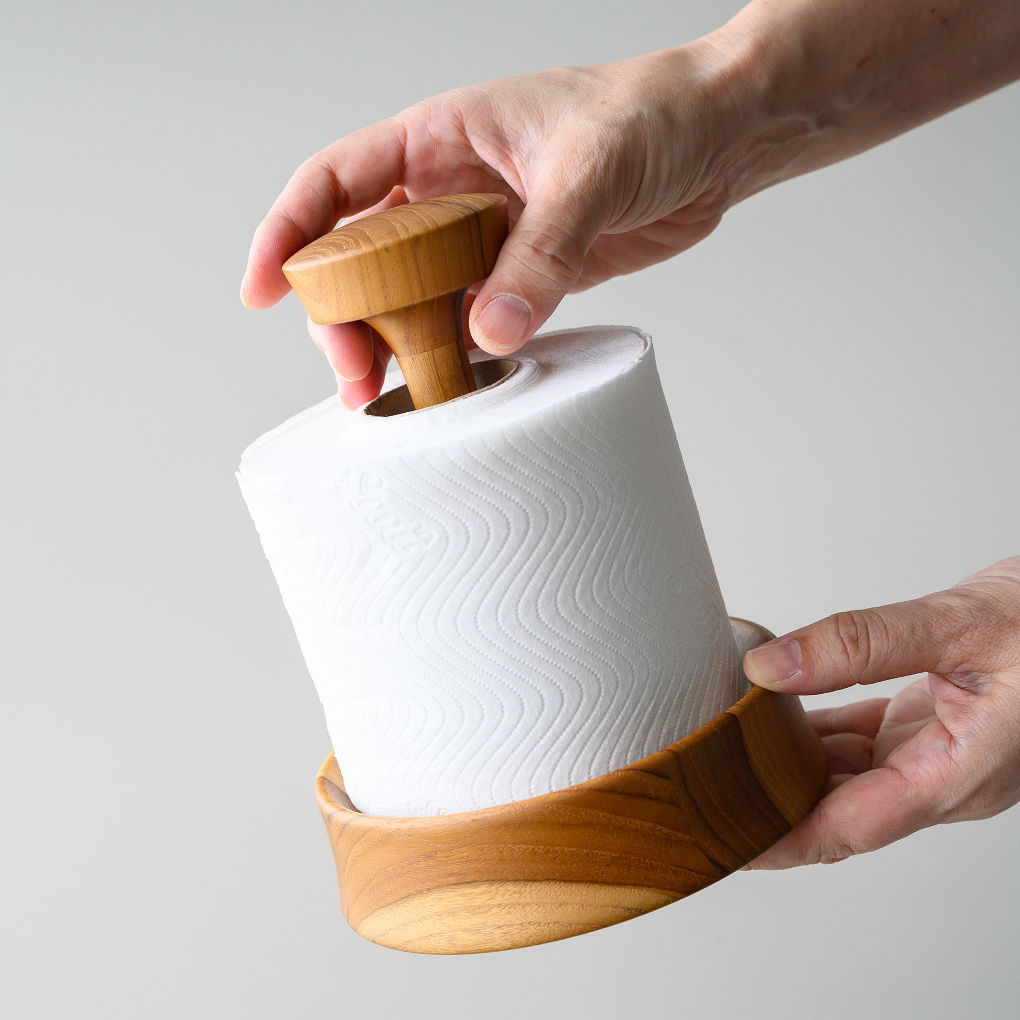 TOILET RIPPLES PAPER HOLDER