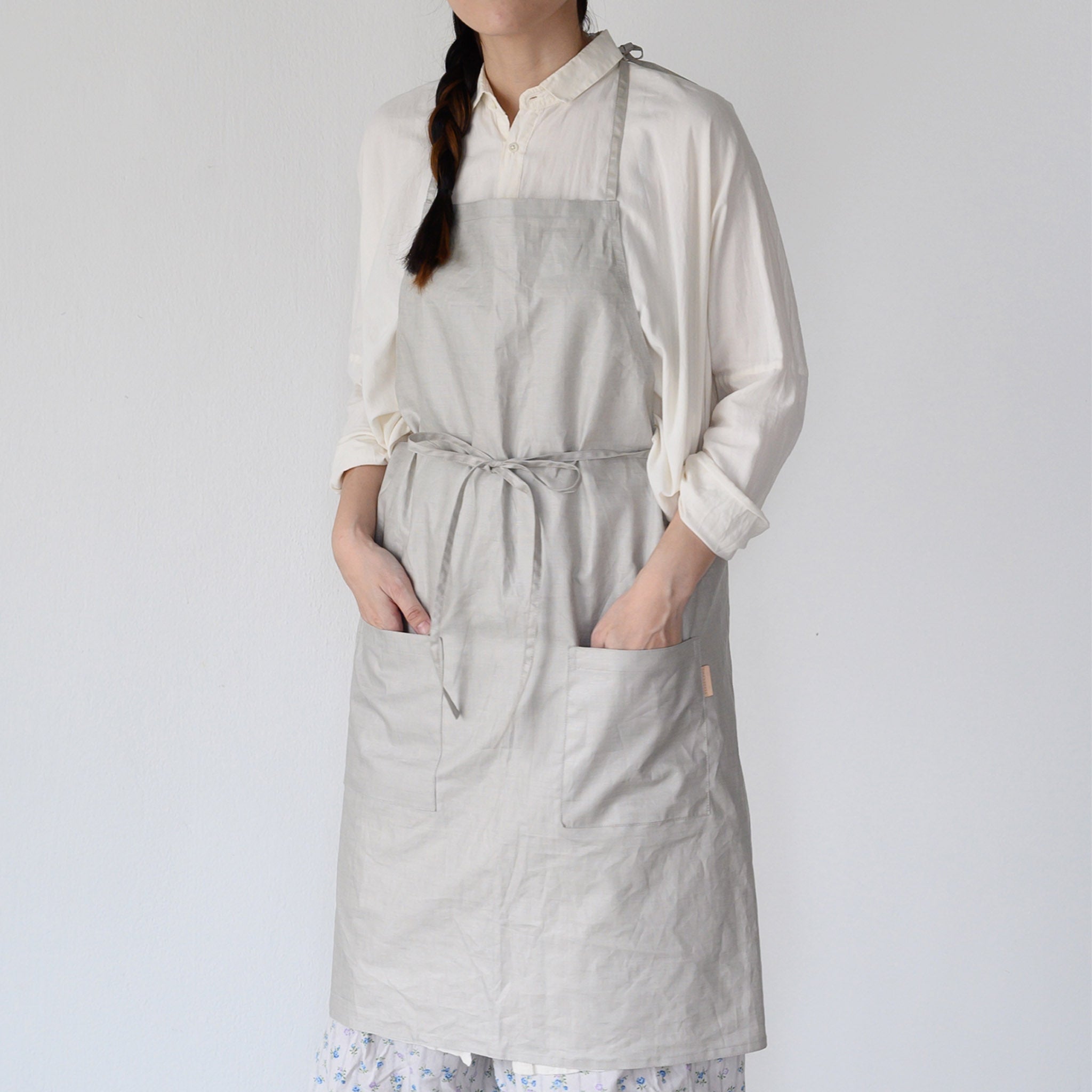 KITCHEN APRON ISABELL(BEIGE1)