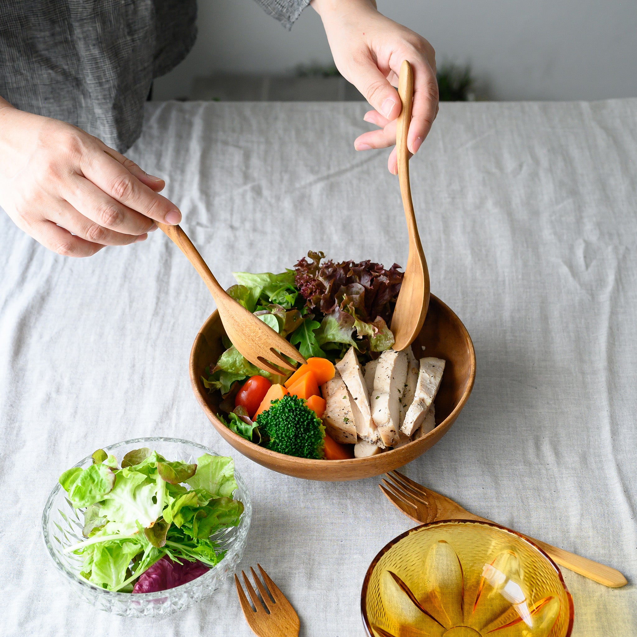 FOREST SERVING (SPOON & FORK)