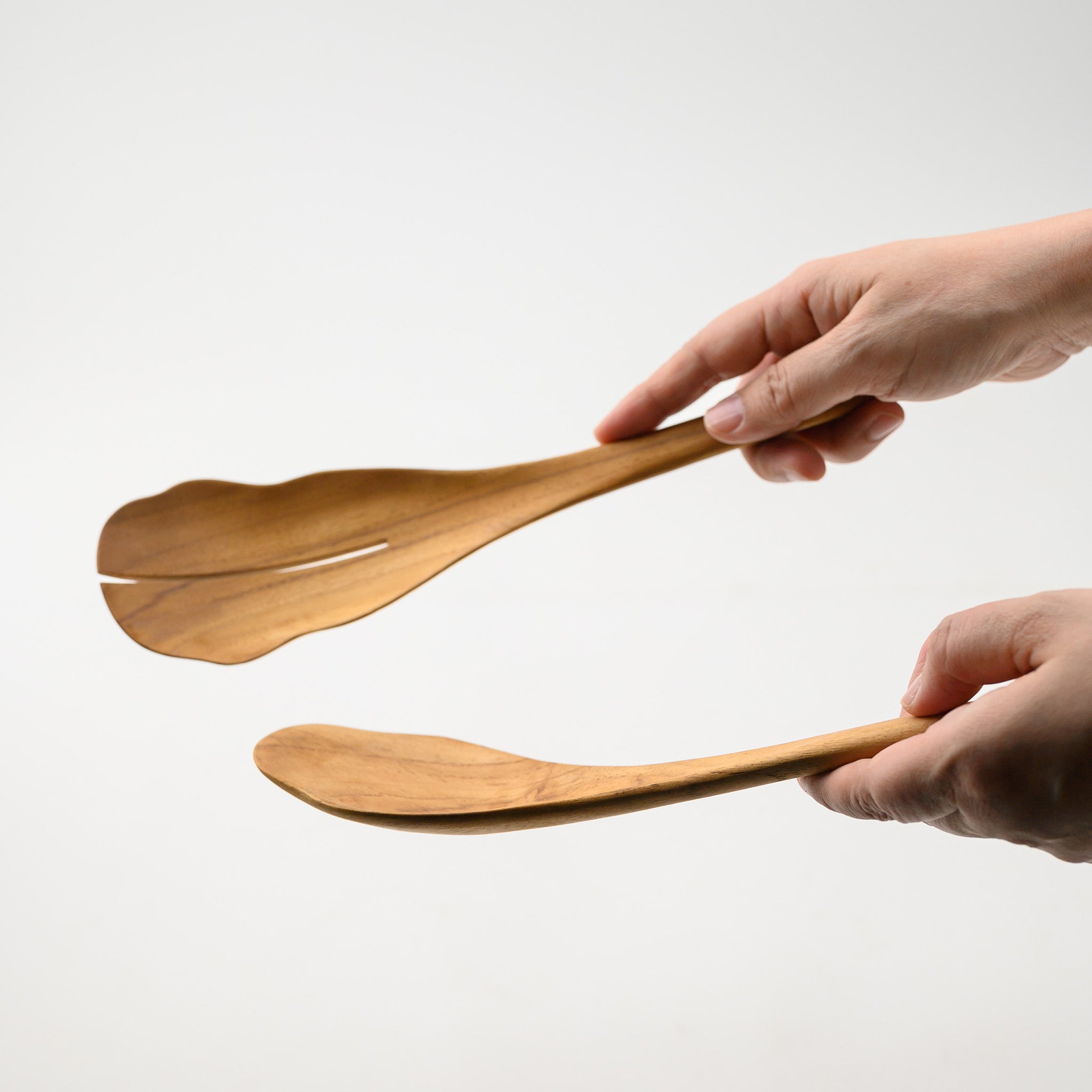 ROMAINE SALAD SERVER (SPOON & FORK)