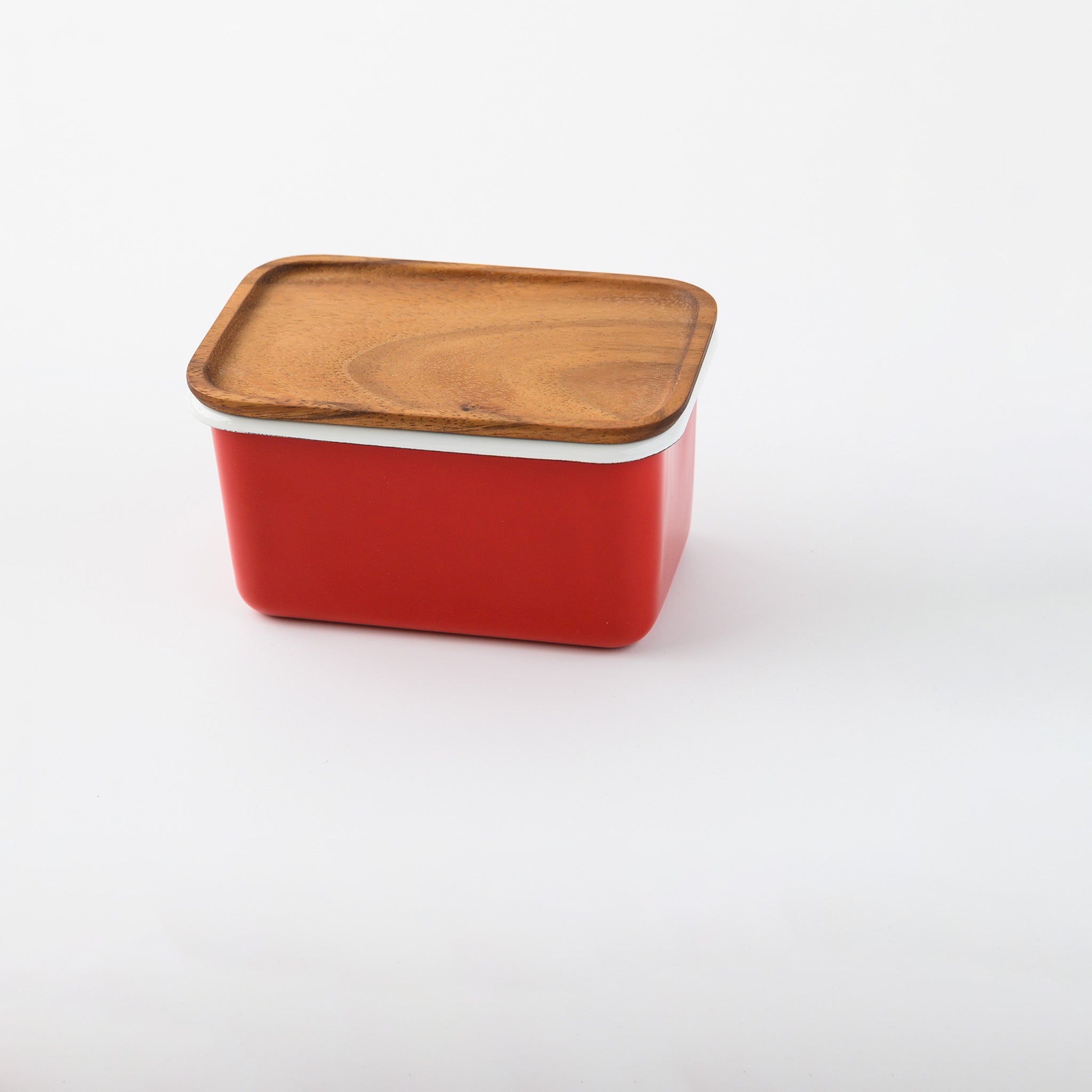 DEEP STORAGE CONTAINER S (STACKABLE) RED