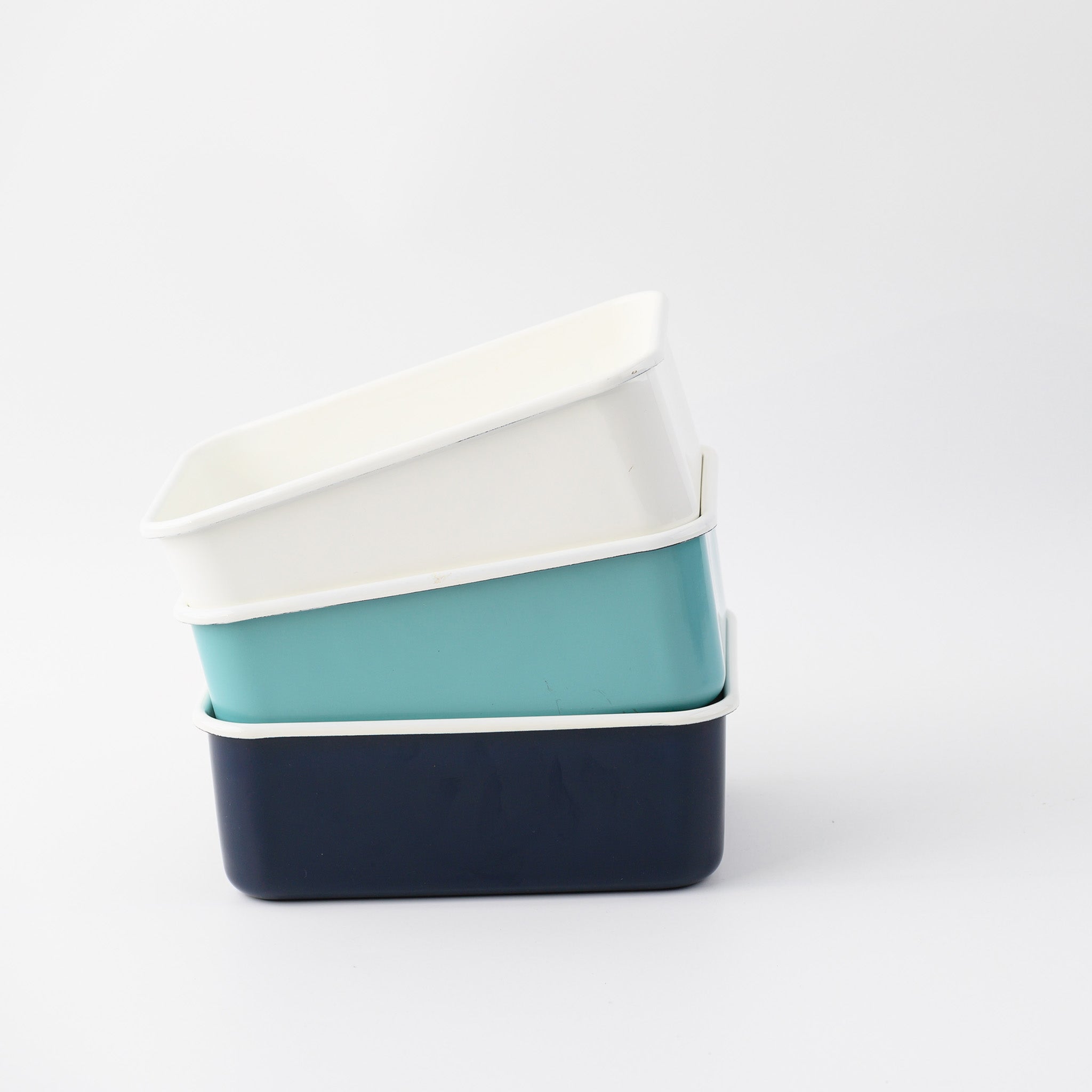 DEEP STORAGE CONTAINER XL (STACKABLE) MID-BLUE