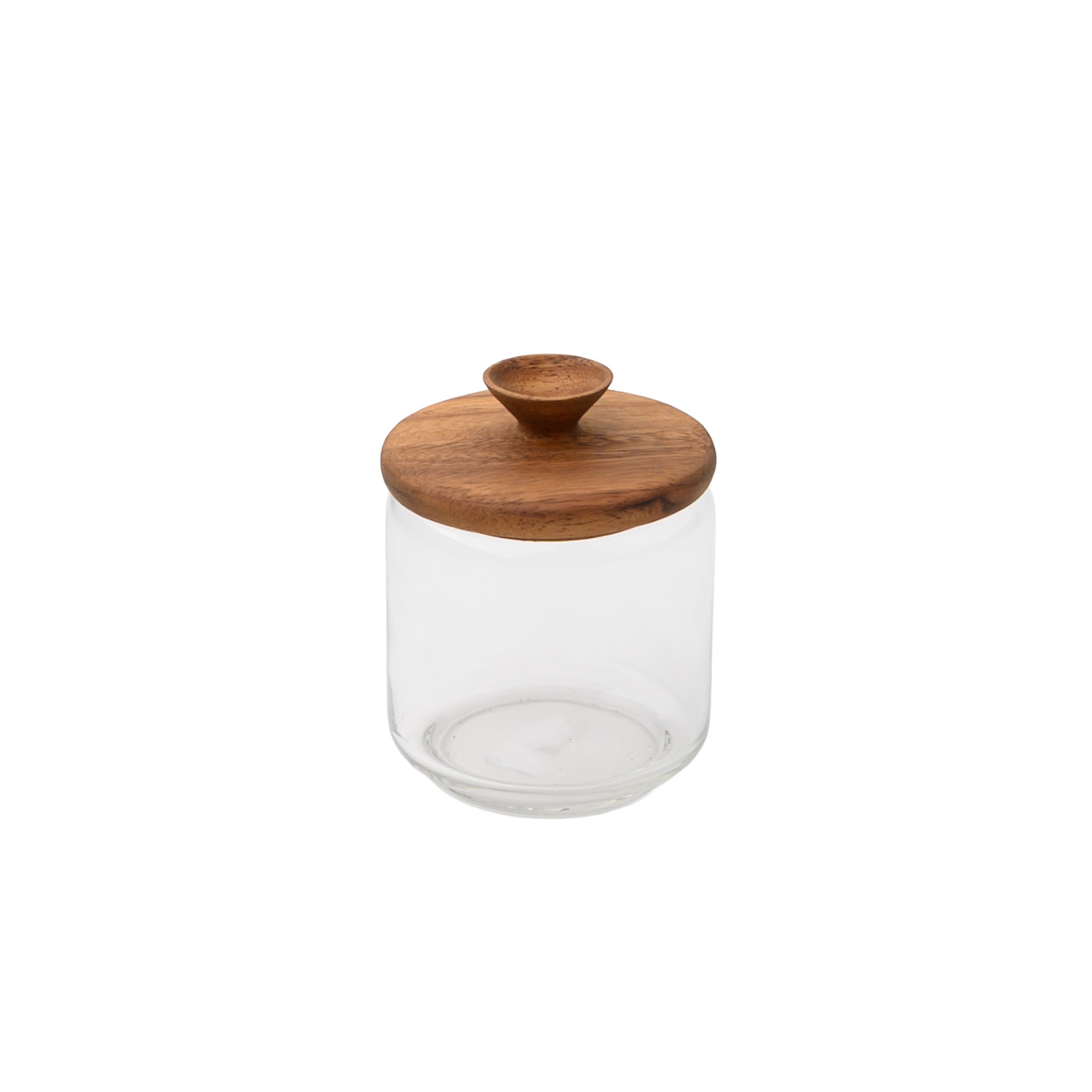 HIS SPROUT JAR 500 CC LID ACACIA
