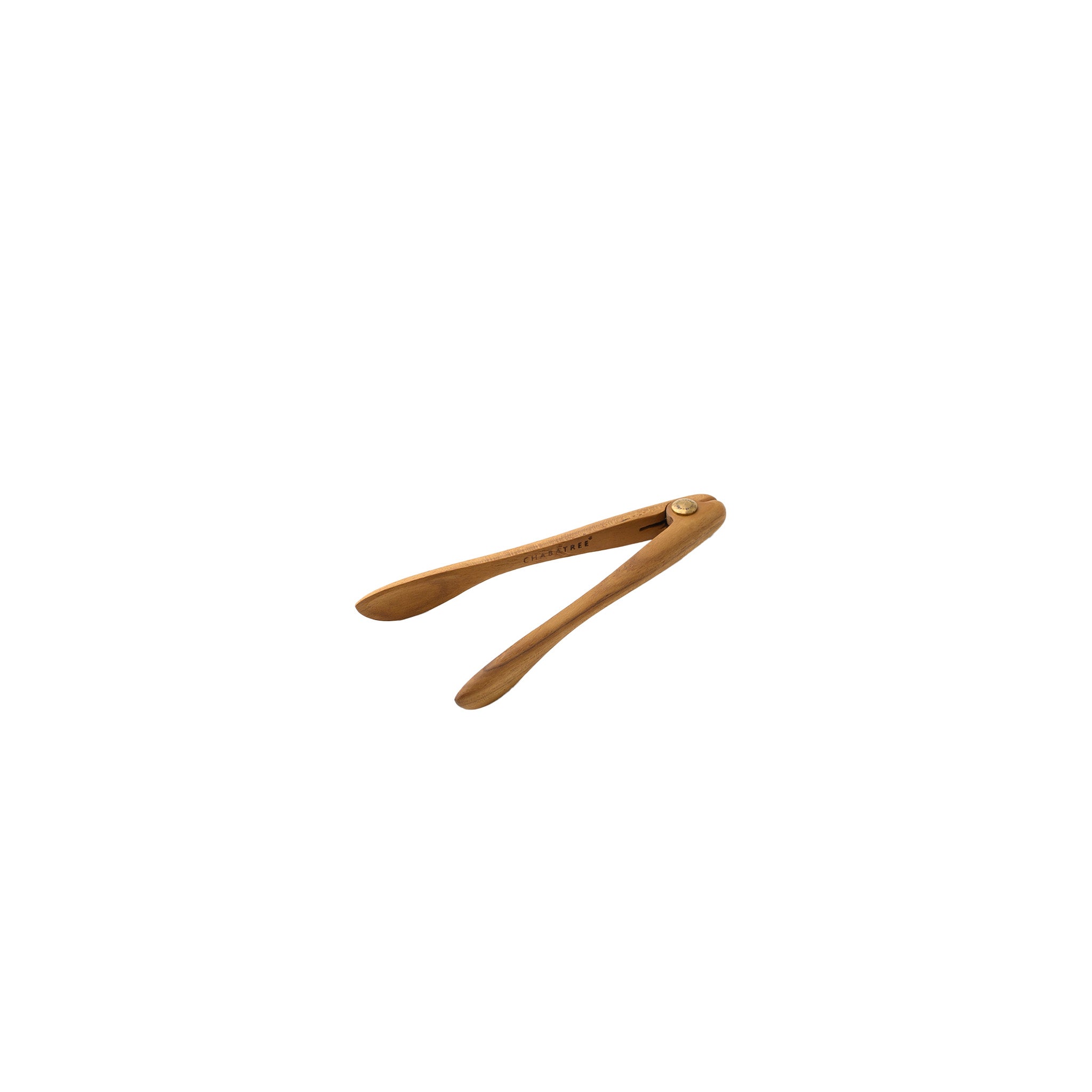 HORSETAIL TONGS 6" (TEAK)