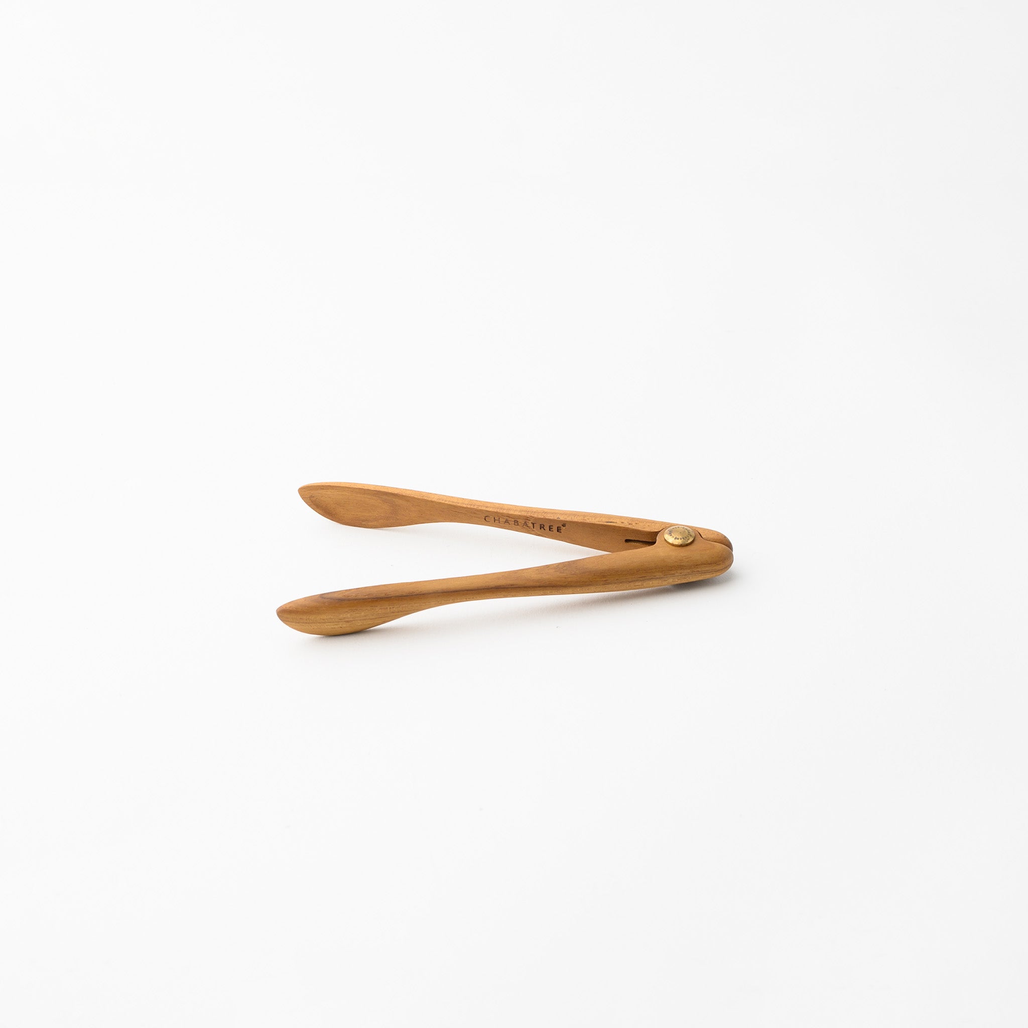 HORSETAIL TONGS 6" (TEAK)