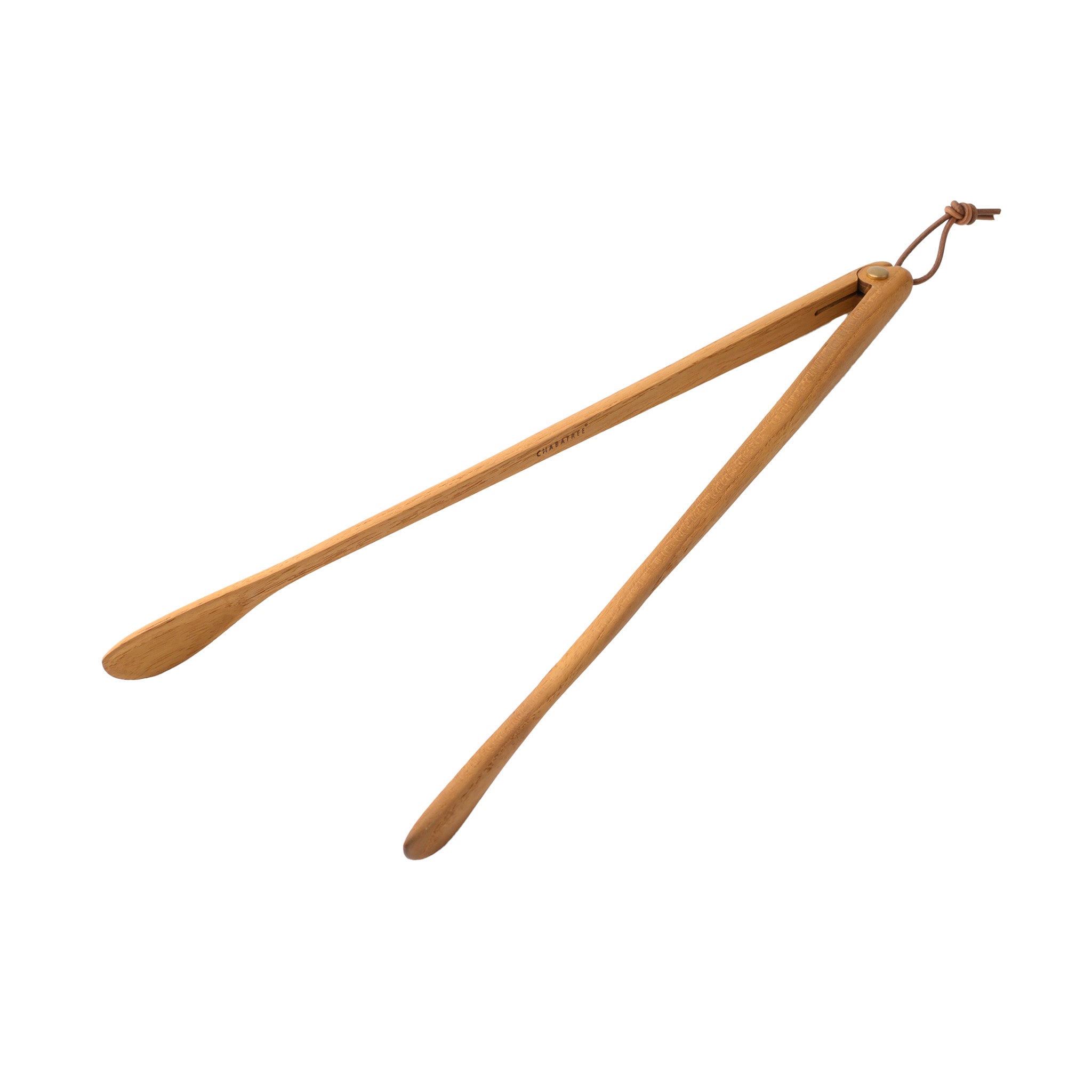 HORSETAIL TONGS 17" (TEAK)