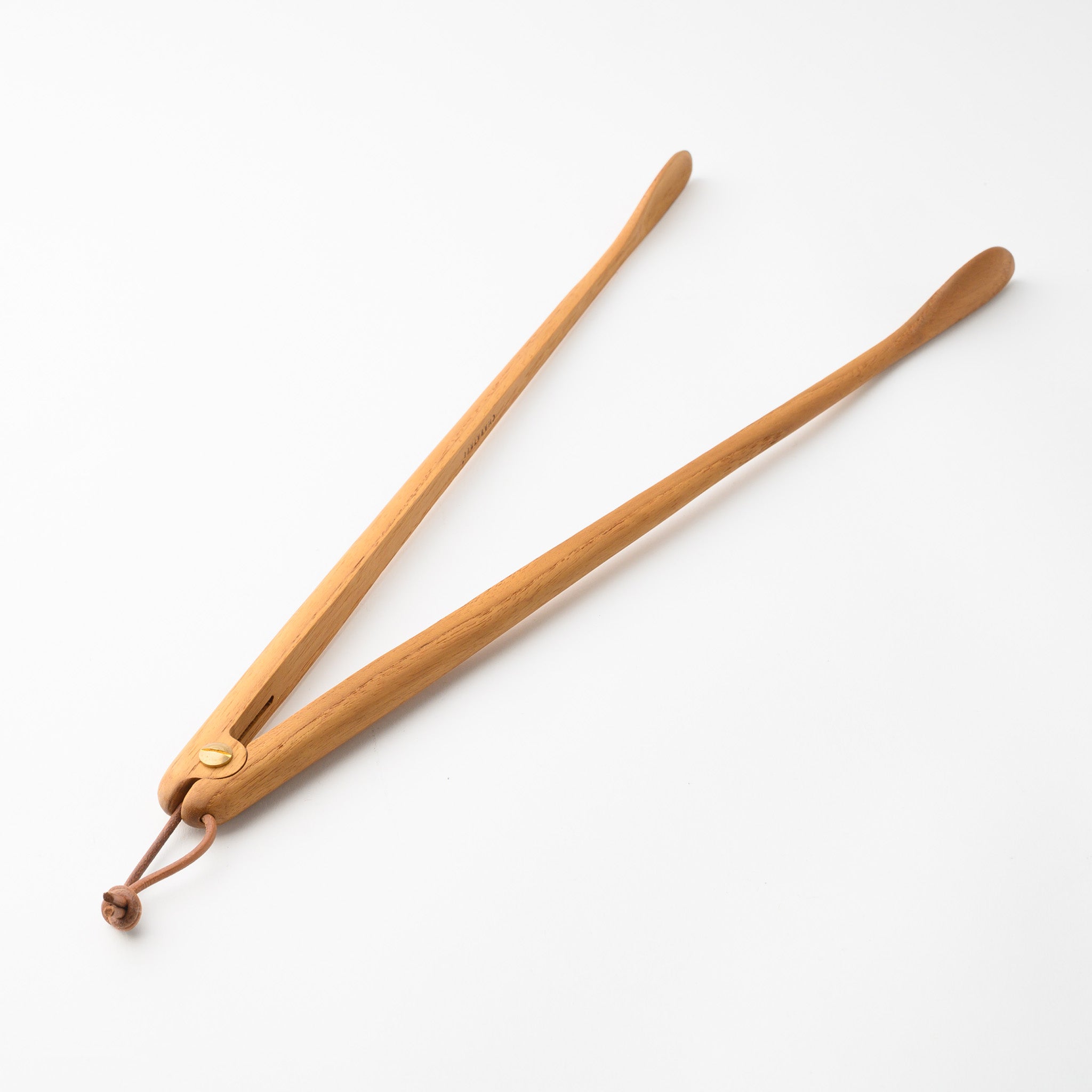 HORSETAIL TONGS 17" (TEAK)