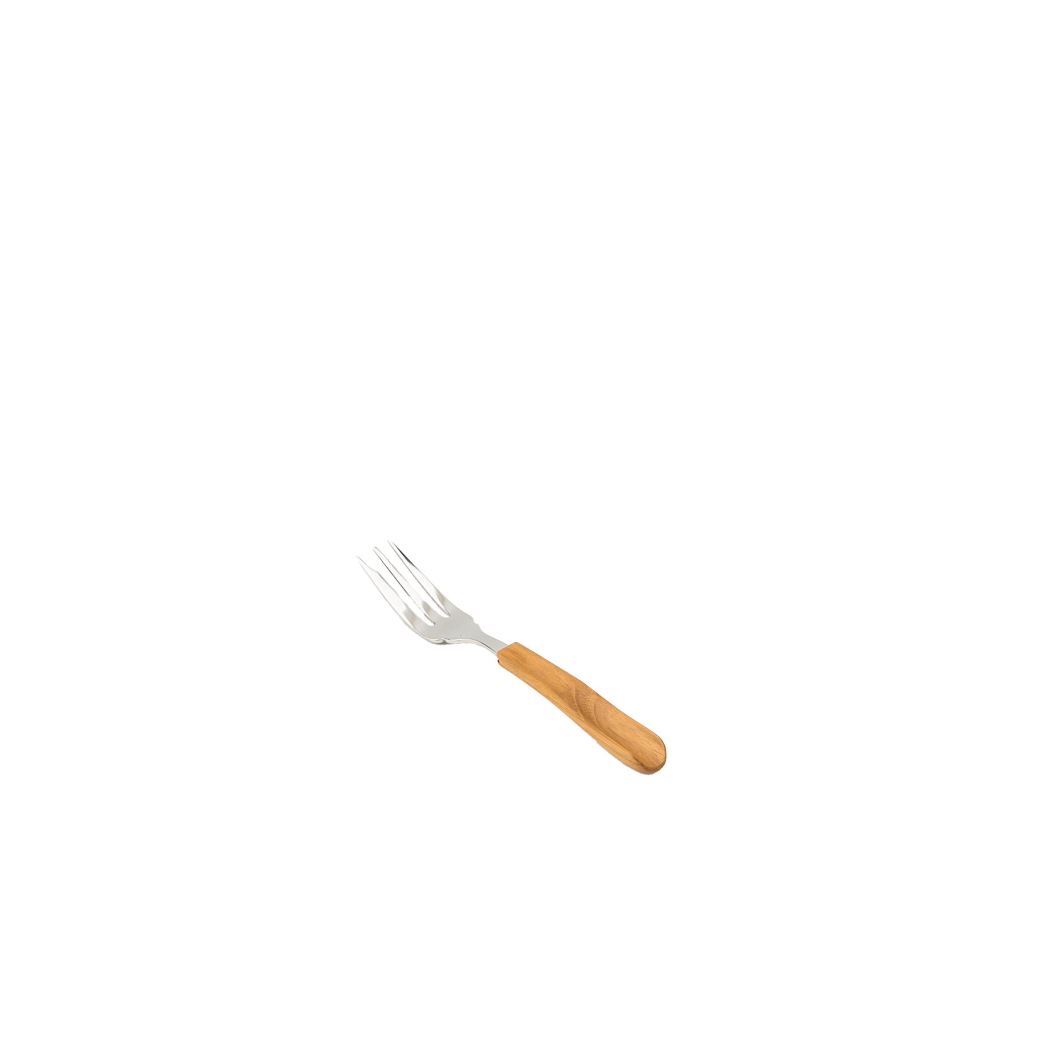 RIBWORT CAKE FORK (TEAK)