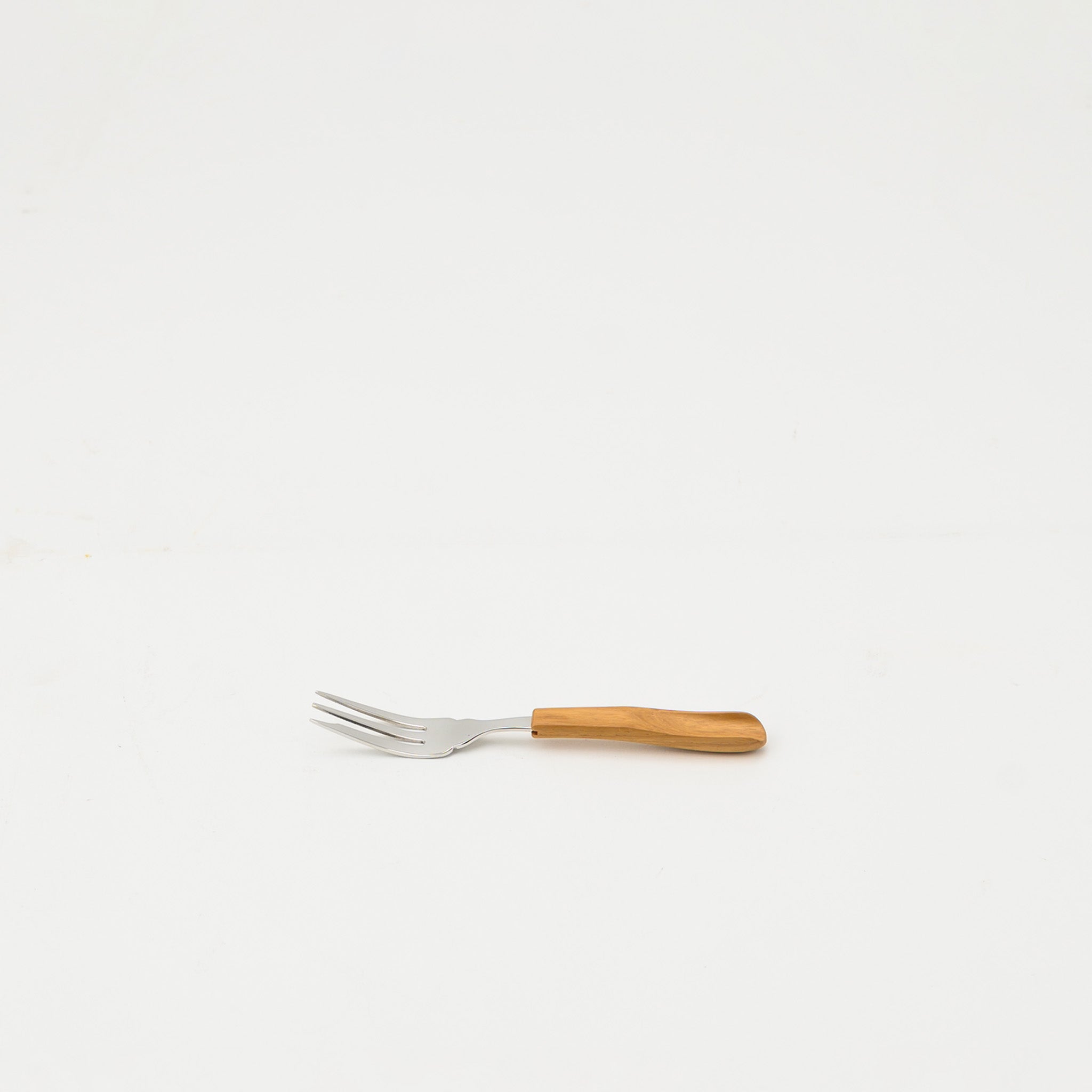 RIBWORT CAKE FORK (TEAK)