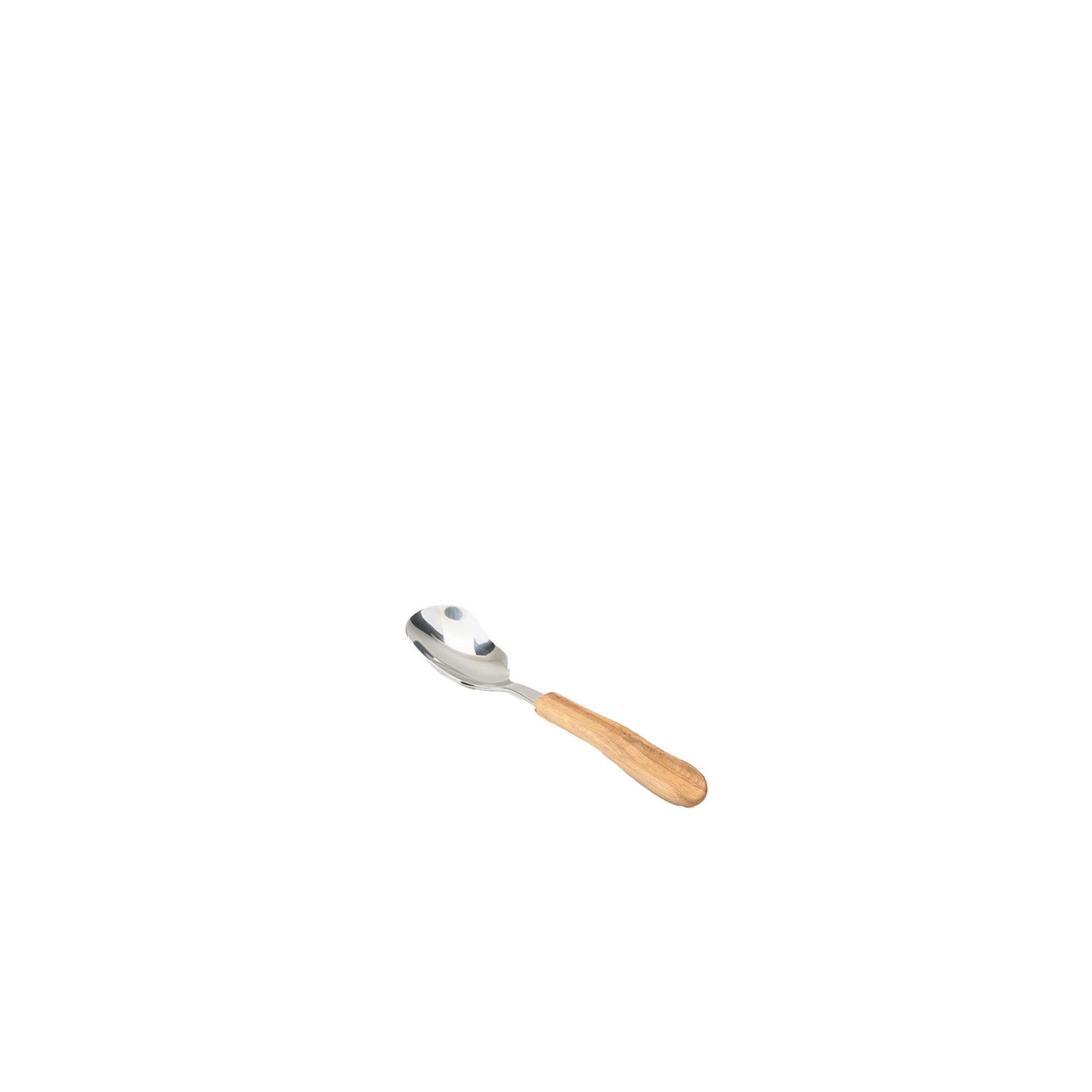 RIBWORT ICECREAM SPOON (TEAK)