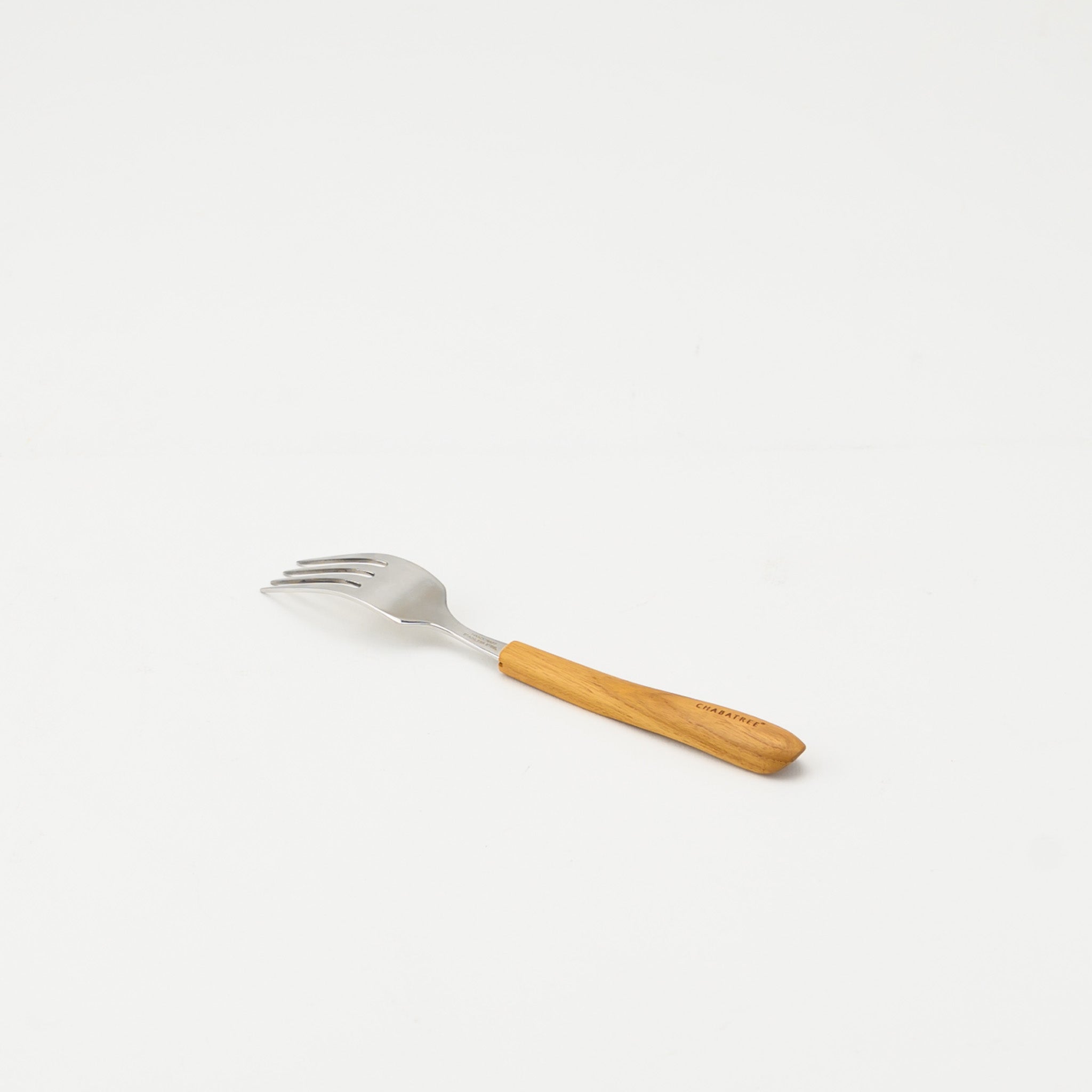 RIBWORT SALAD FORK (TEAK)