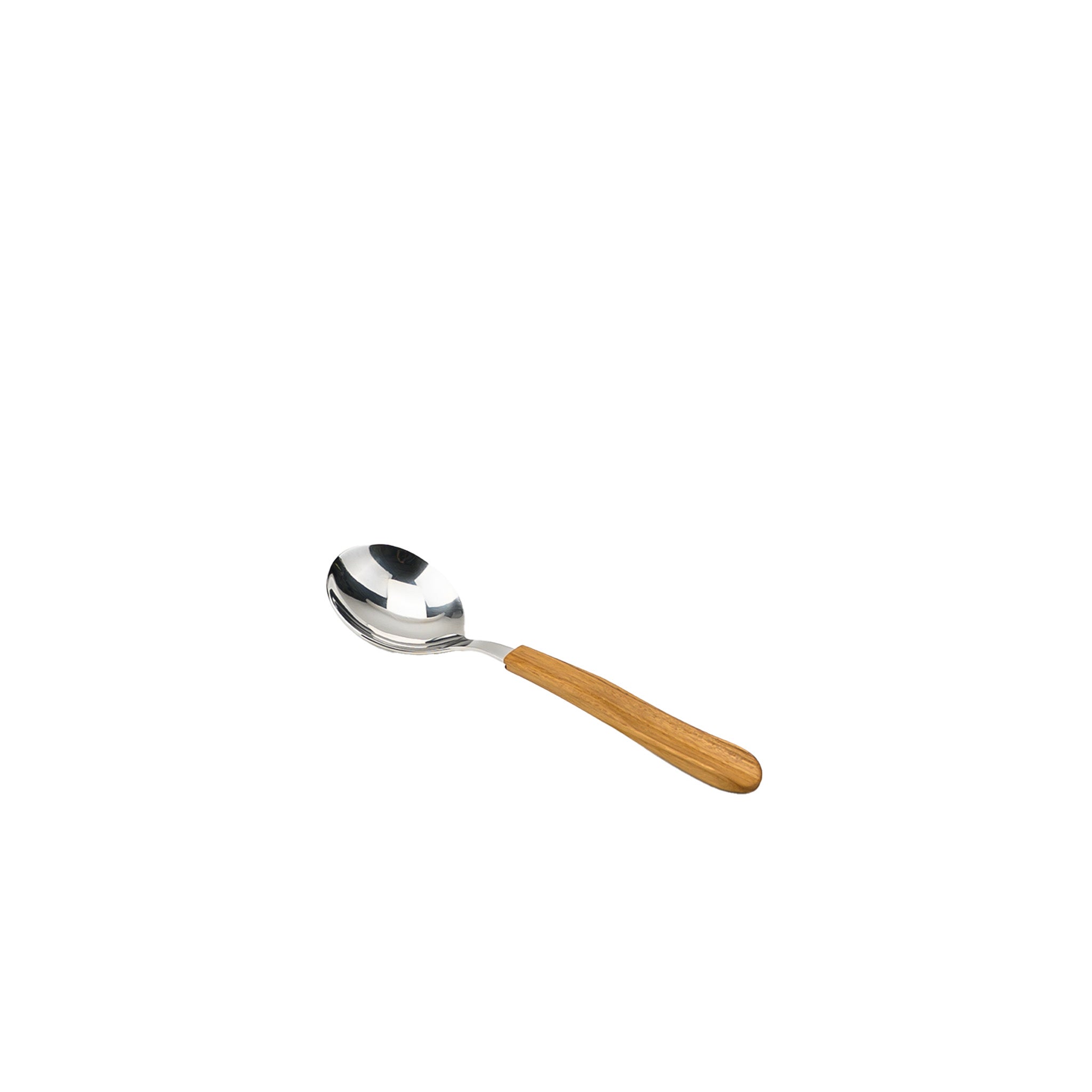RIBWORT SOUP SPOON (TEAK)