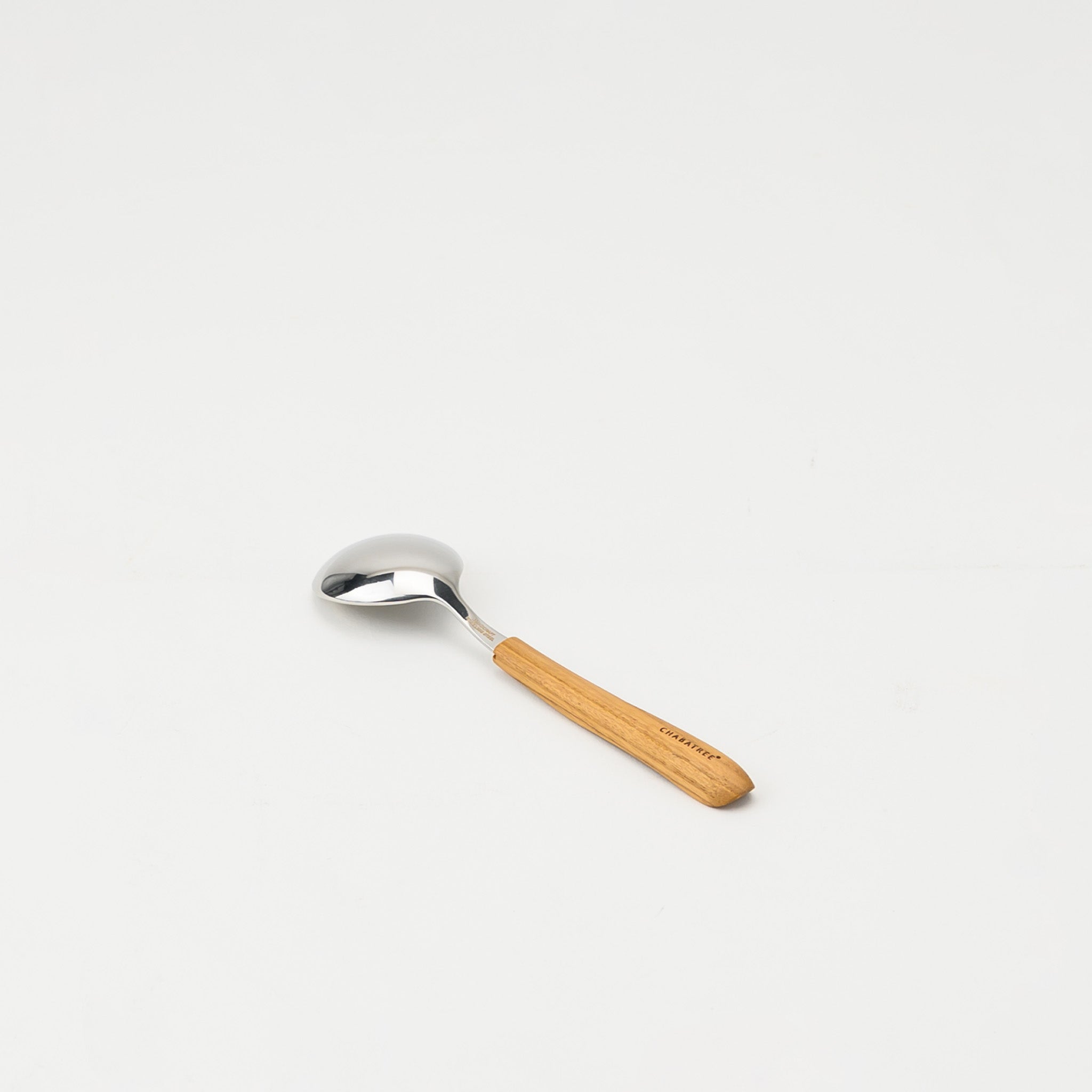 RIBWORT SOUP SPOON (TEAK)
