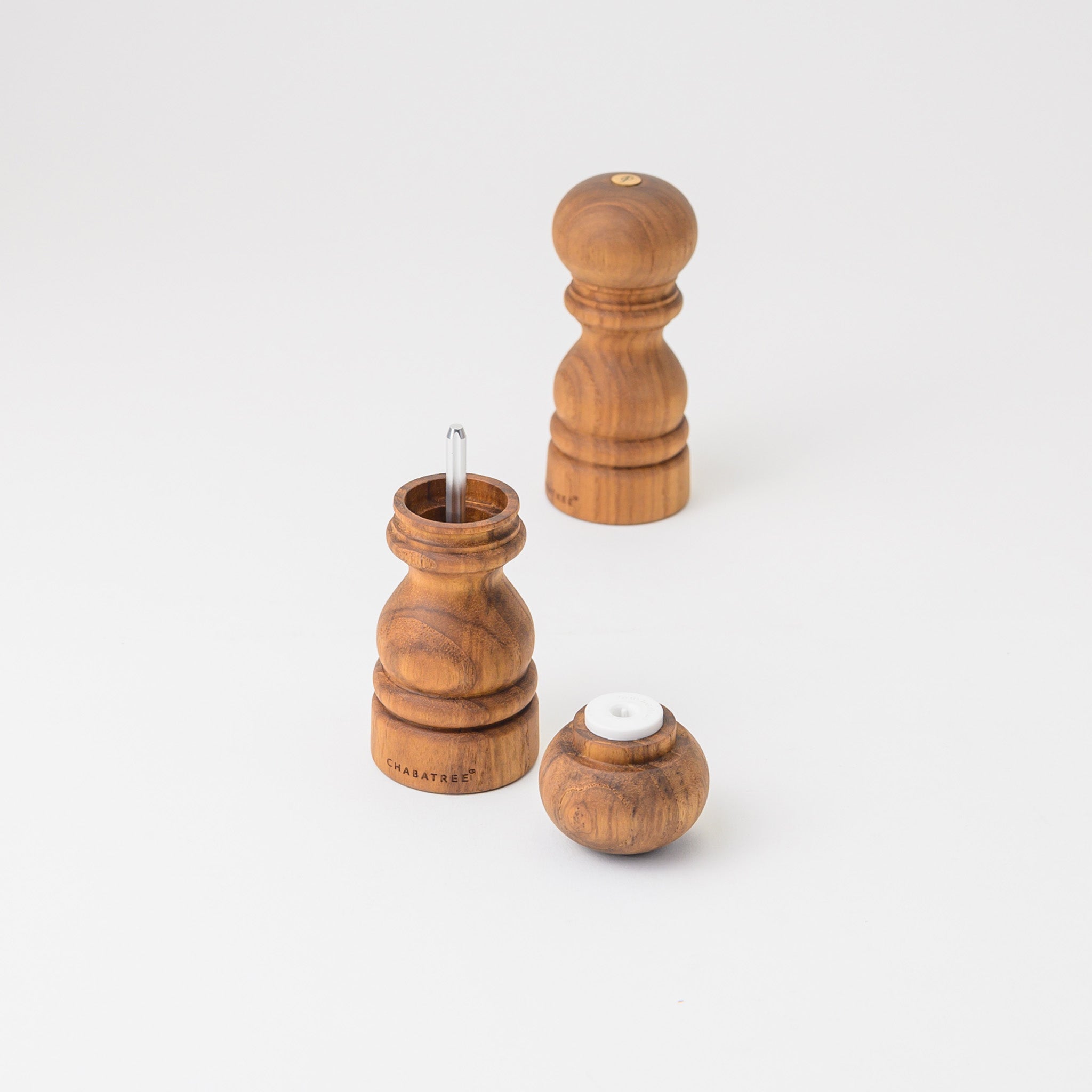 BISTROT SALT & PEPPER GRINDER (TEAK)