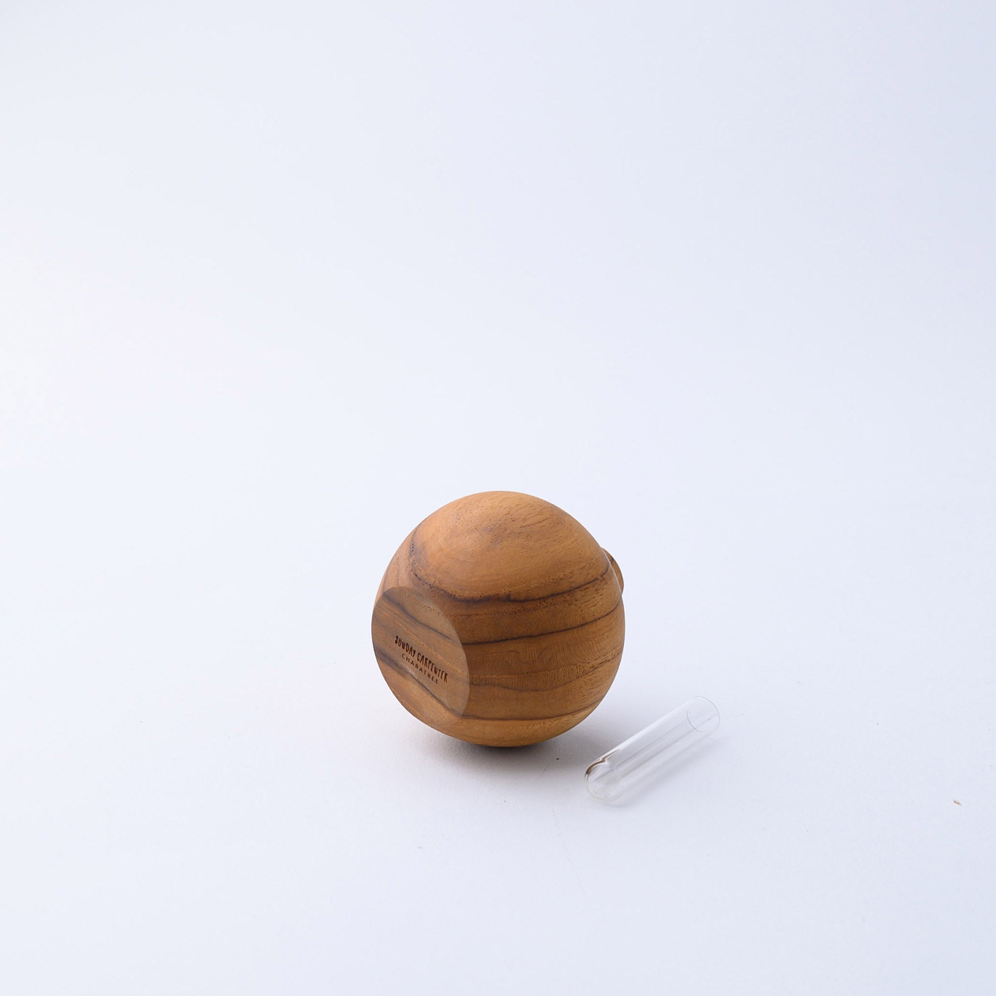 FLOWER VASE TYPE A 7 CM. (TEAK)