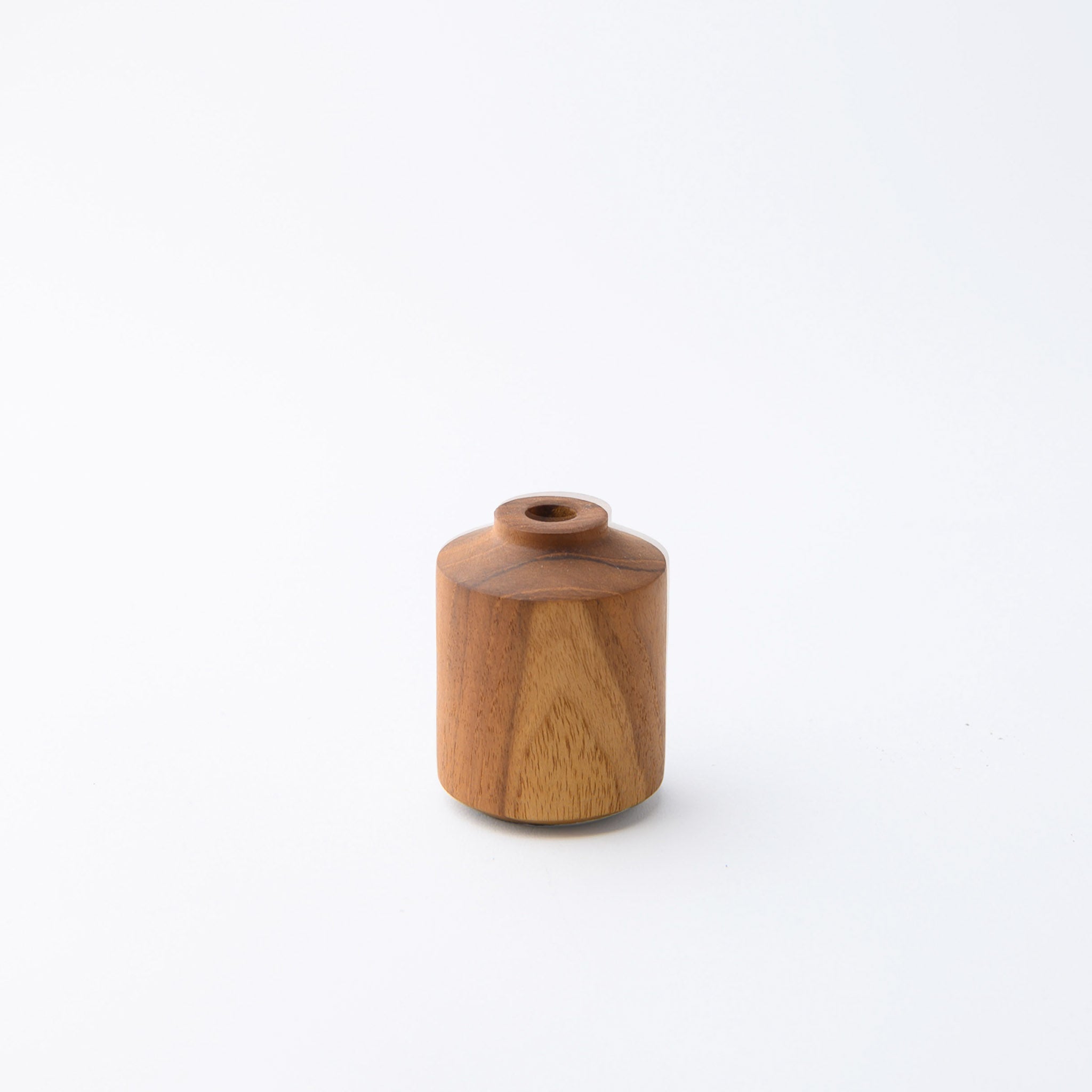 FLOWER VASE TYPE D 7.8 CM. (TEAK)